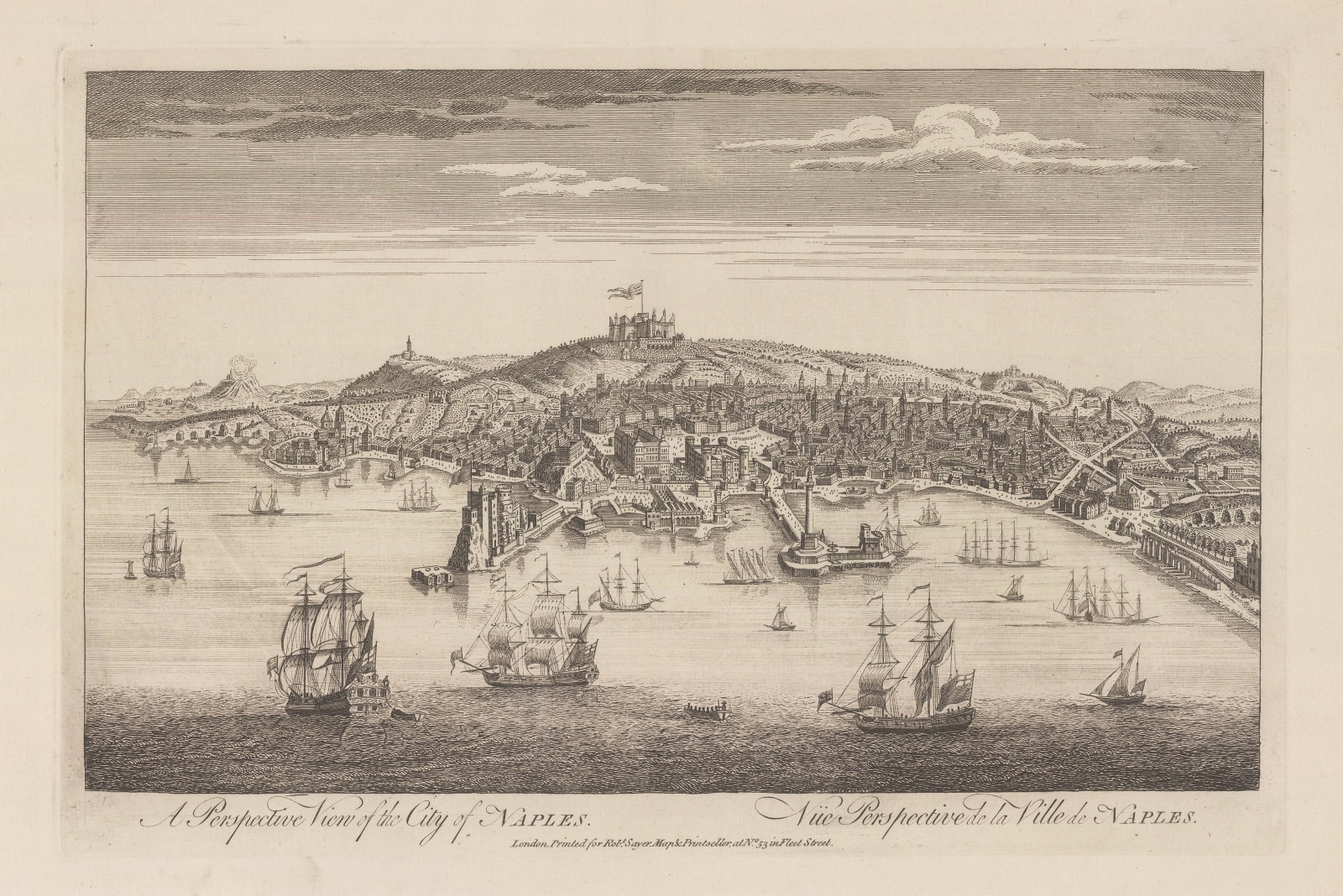 Robert Sayer, Italy - Naples, 1774