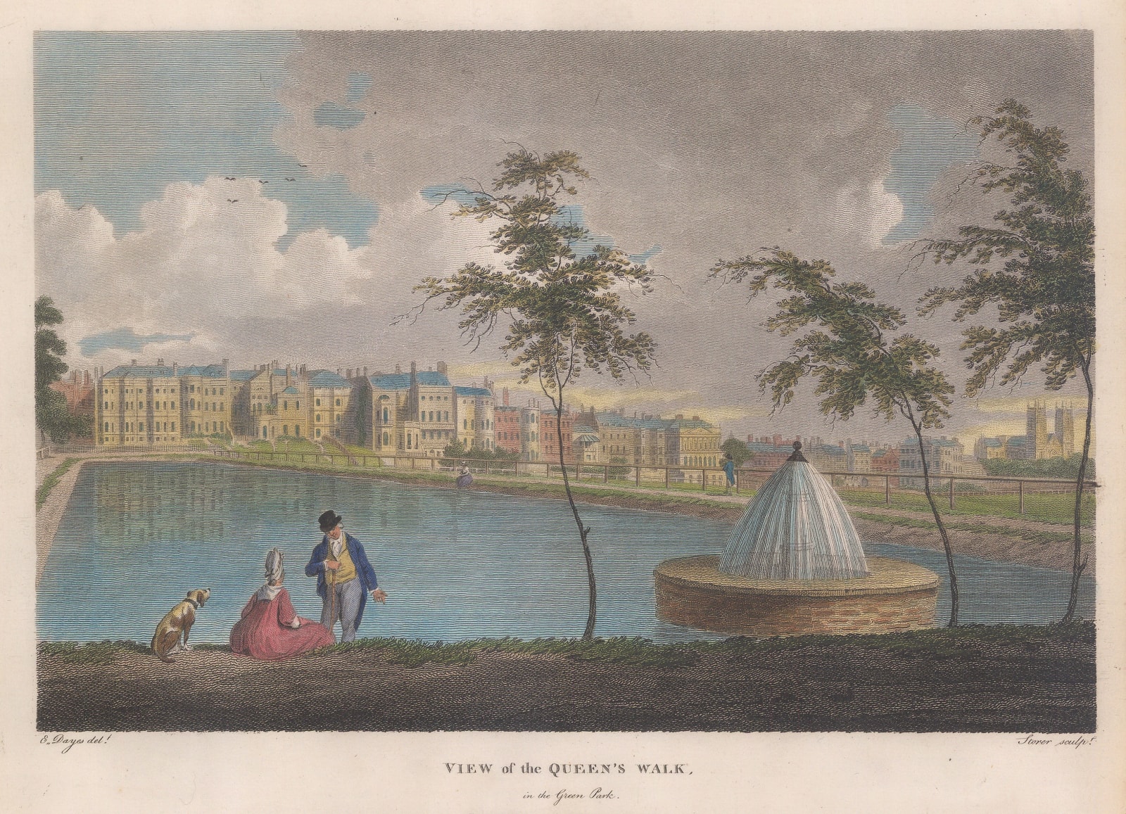 John Stockdale, London - Green Park, 1797