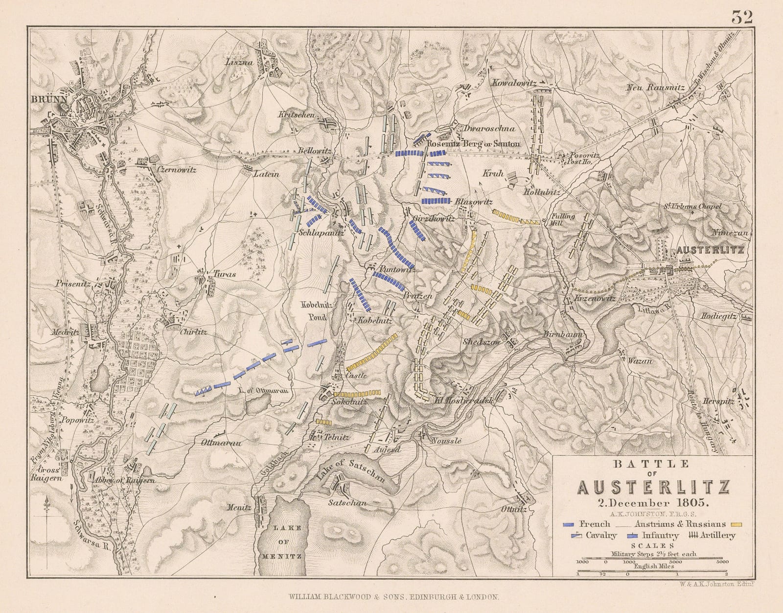 Sir Archibald Alison, Battle of Austerlitz, 1885
