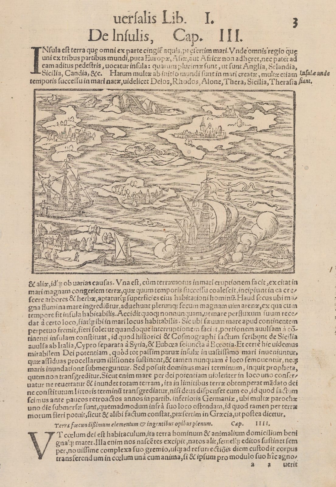 Sebastian Münster, De Insulis, 1558