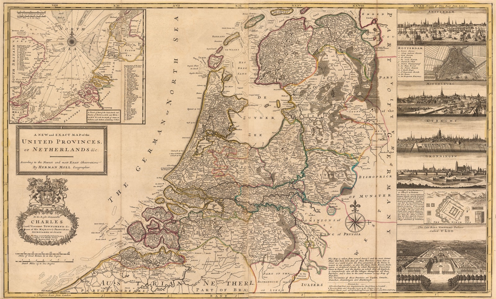 Herman Moll, Netherlands, 1715 c.