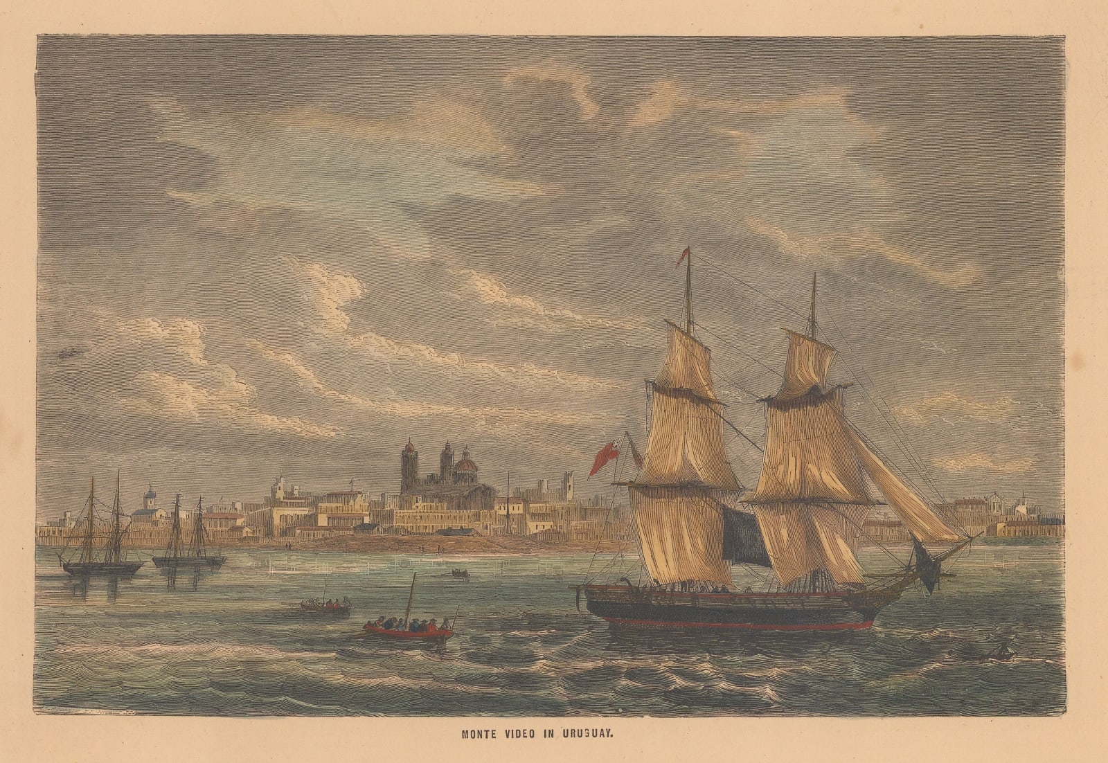 William Collins, Uruguay - Montevideo, 1870 c.