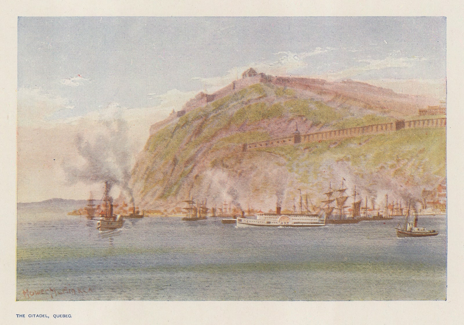 Frank Fox, Quebec - Citadel of Quebec, 1914