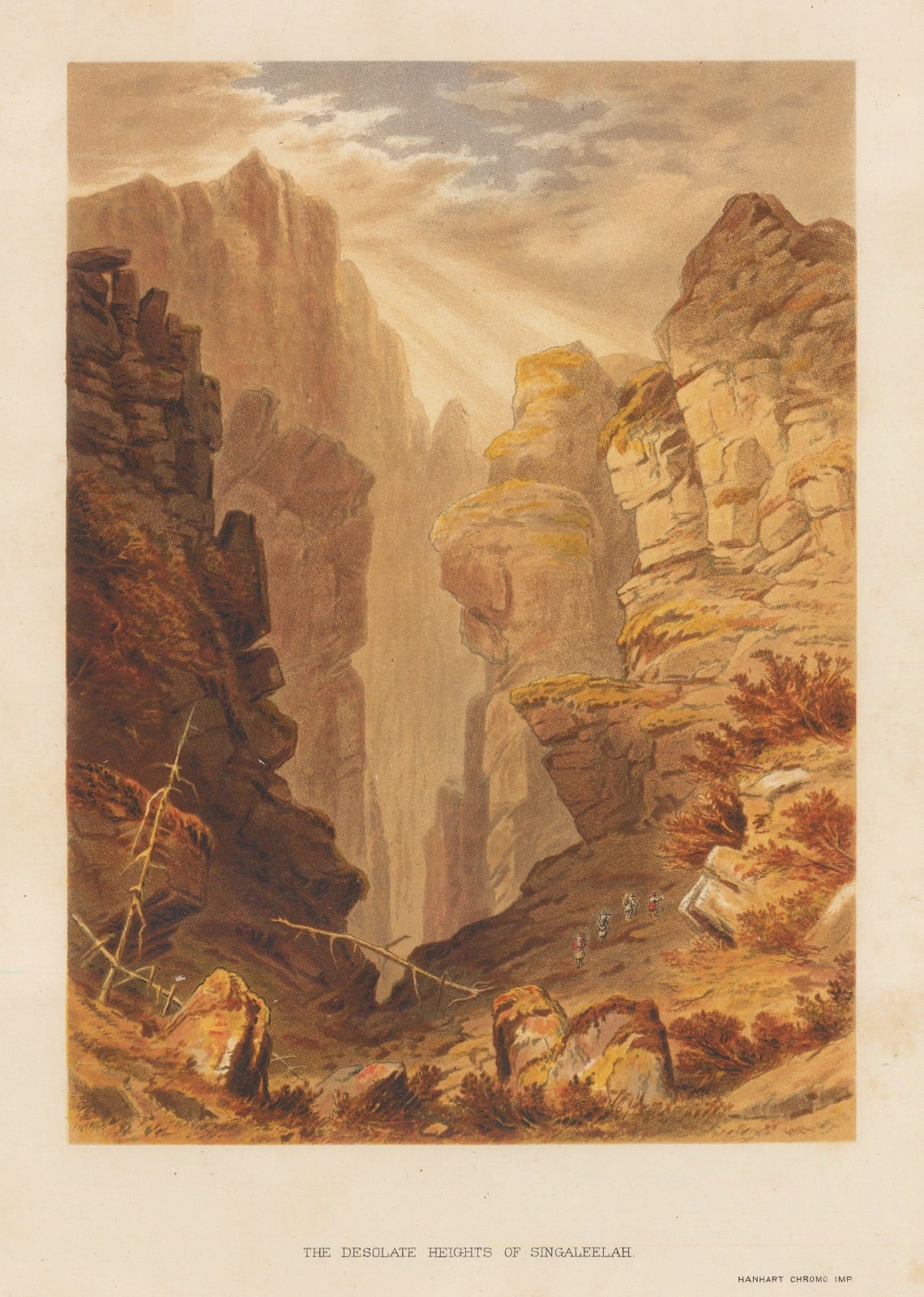 Nina Mazuchelli, Himalayas - Singaleelah, 1876