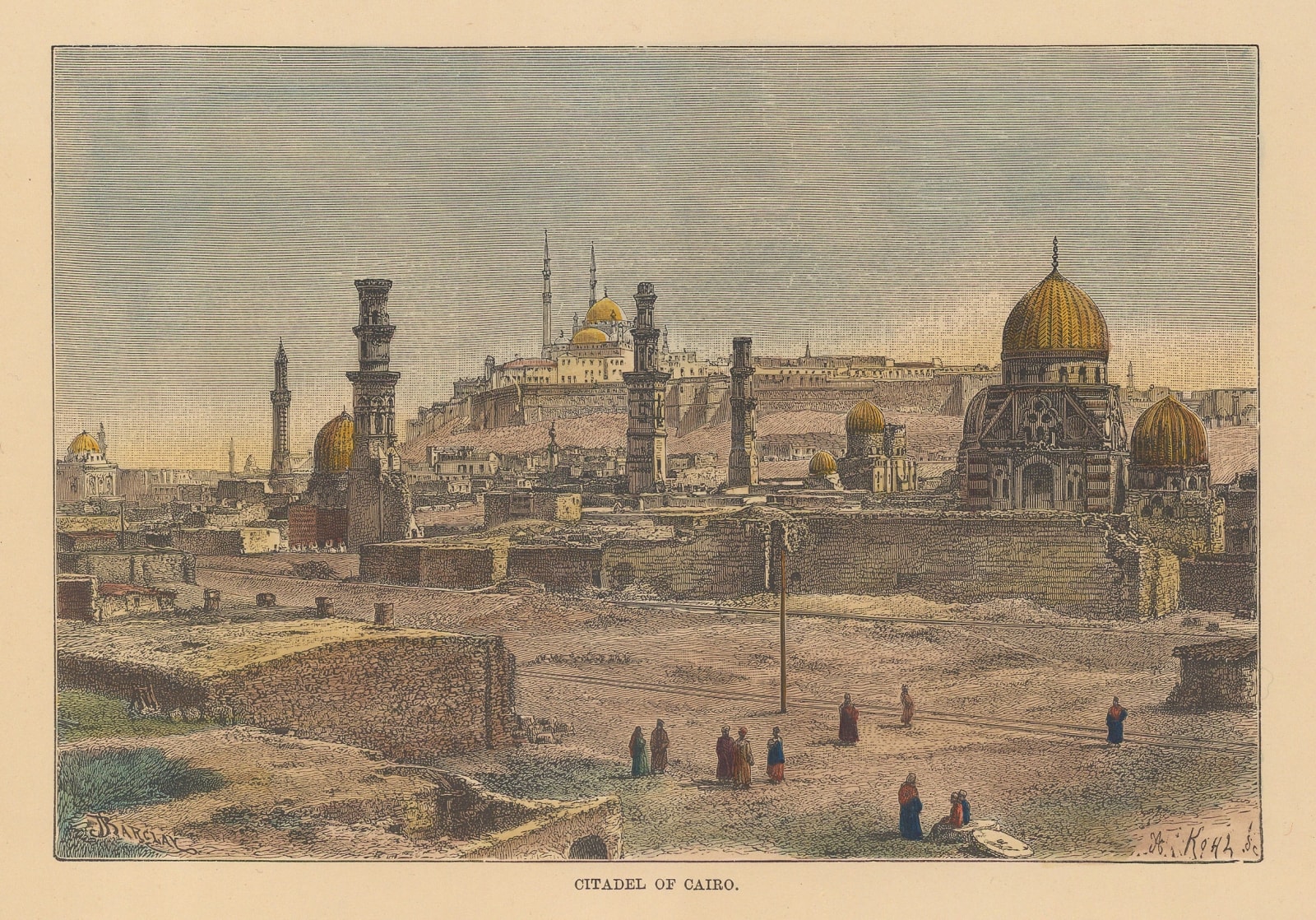 Jean Jacques Élisée Reclus, Egypt - Cairo, 1894