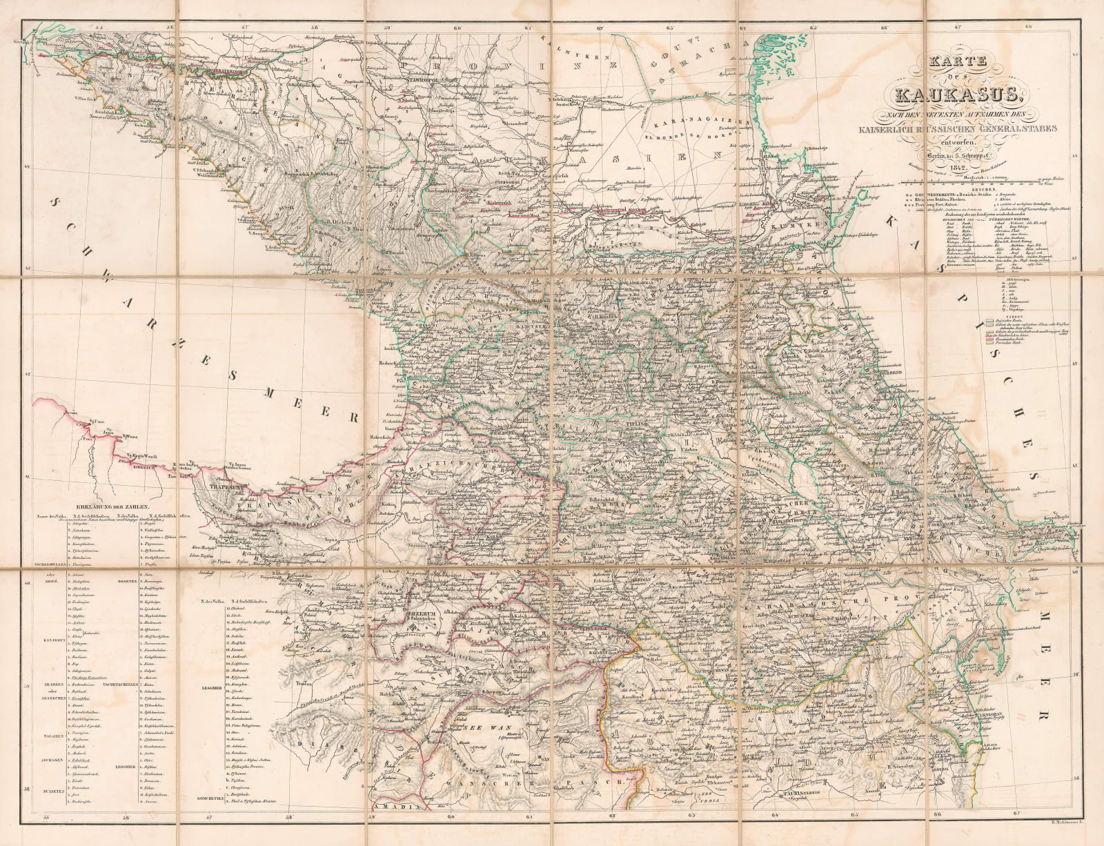 Simon Schropp, Caucasus, 1846
