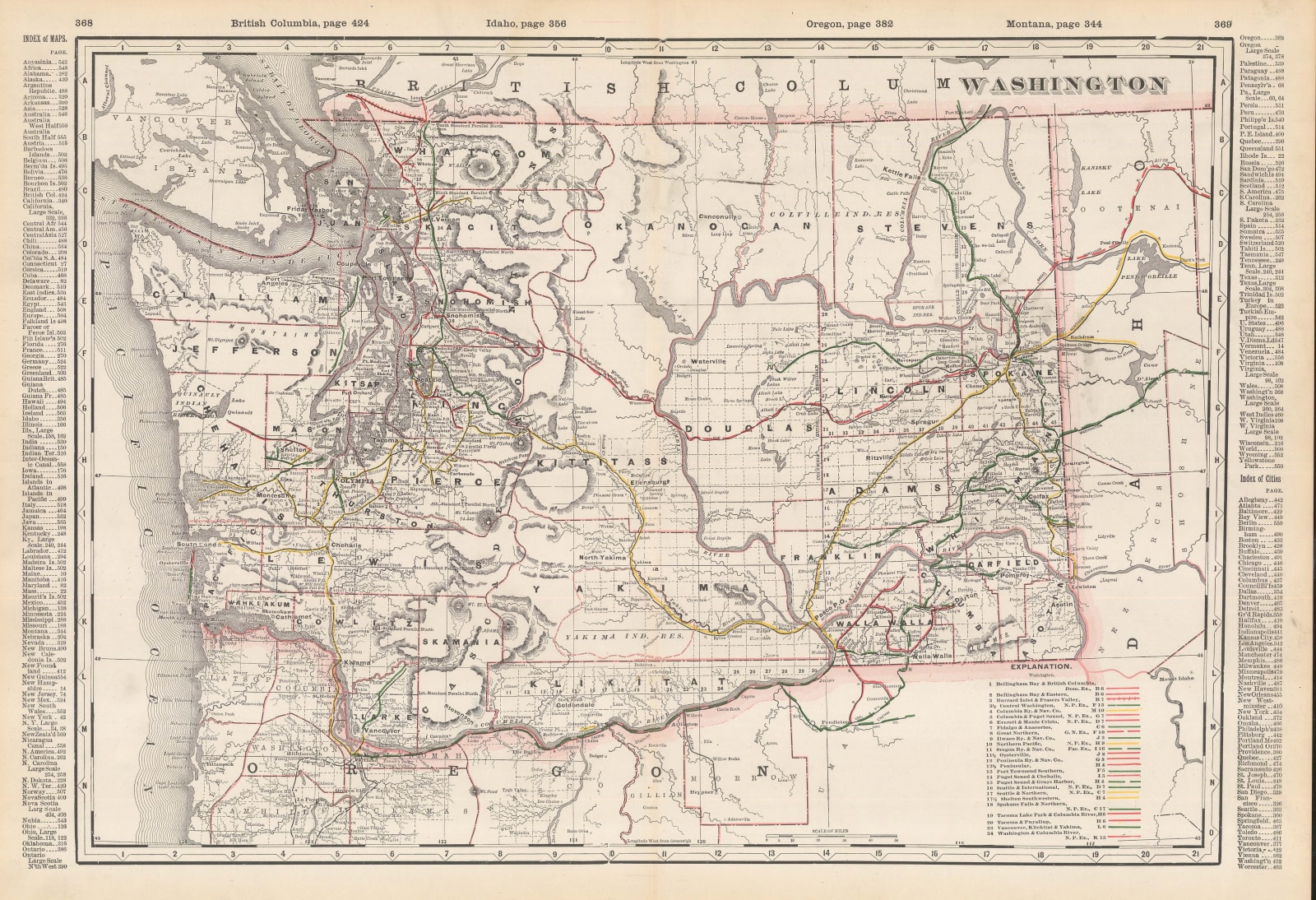 George Cram, Washington, 1897