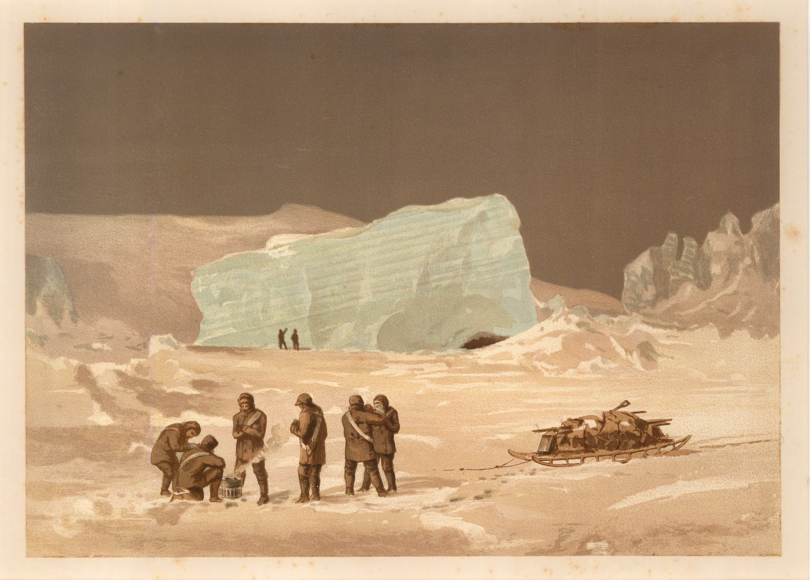 Edward Moss, Arctic - Expedition of H.M.S. Alert, 1880 c.
