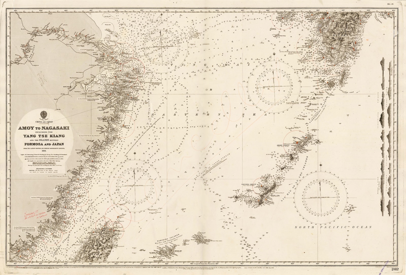 British Admiralty, Amoy to Nagasaki, 1923
