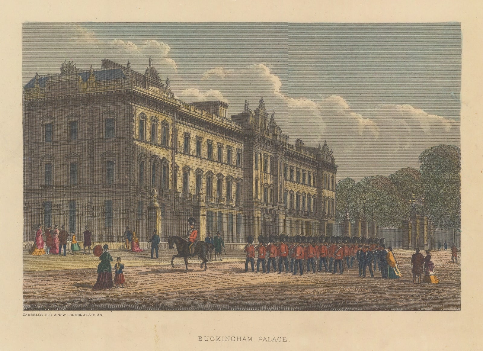 John Cassell, London - Buckingham Palace, 1883 c.