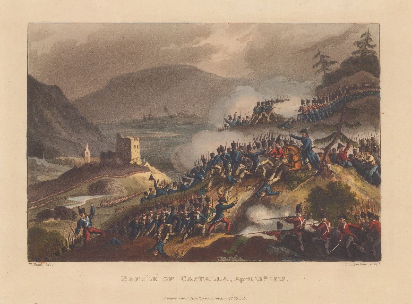 James Jenkins, Battle of Castalla, 1813, 1815