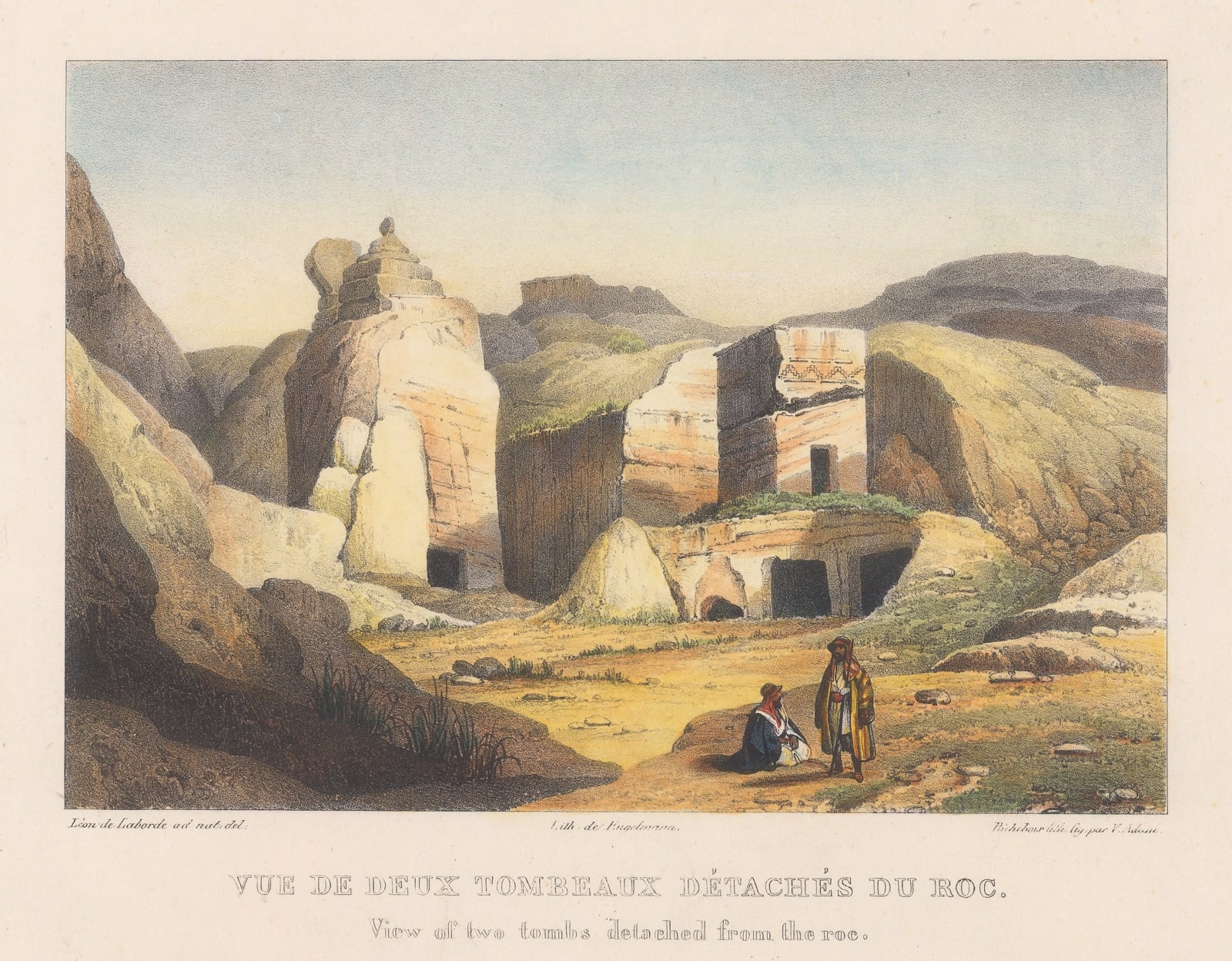 Leon de Laborde, Jordan - Petra, 1839