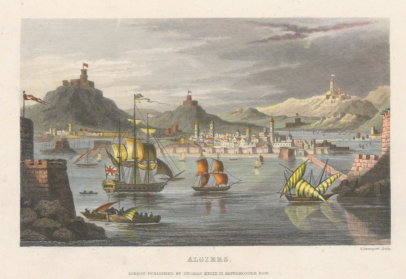 Thomas Kelly, Algeria - Algiers, 1840 c.