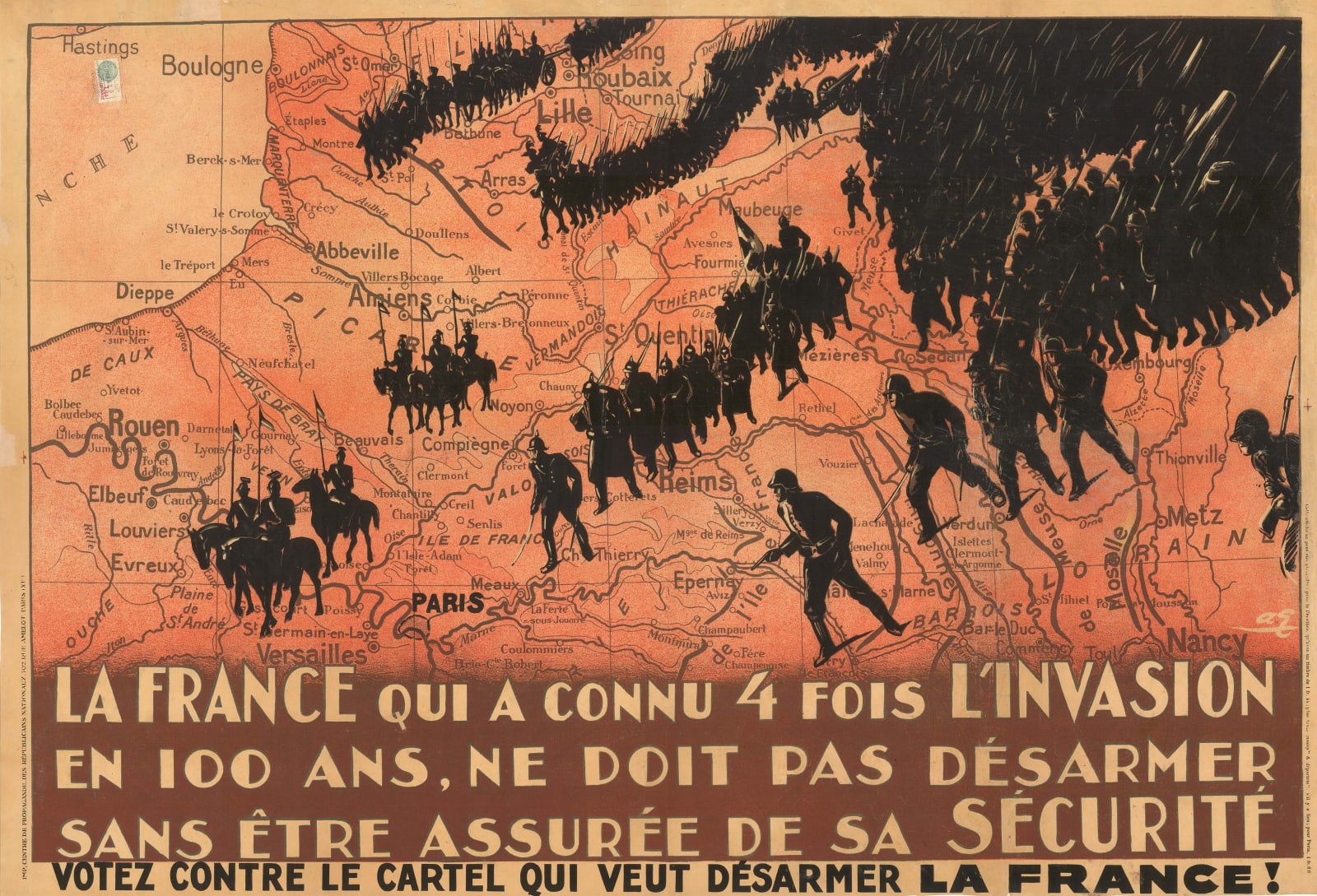 André Galland, French Anti-Disarmament Propaganda, 1932