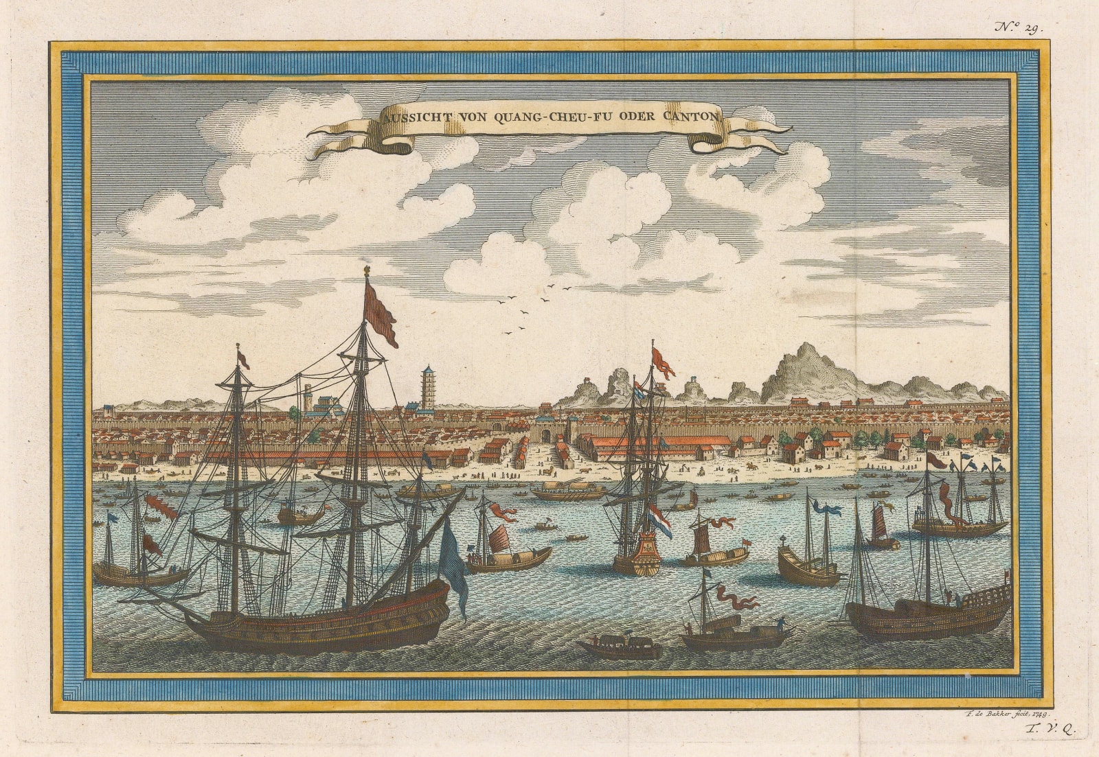 Nicholas Bellin, China - Guangzhou/Canton, 1749