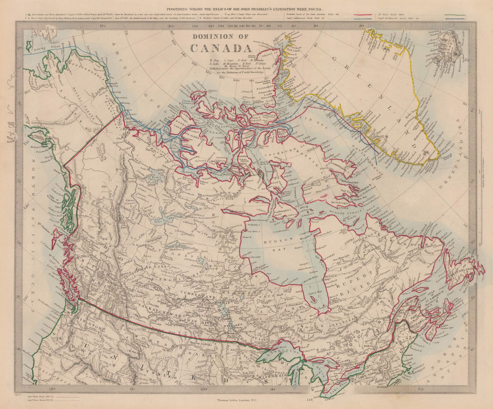 Society for the Diffusion of Useful Knowledge (SDUK), Dominion of Canada, 1880 c.
