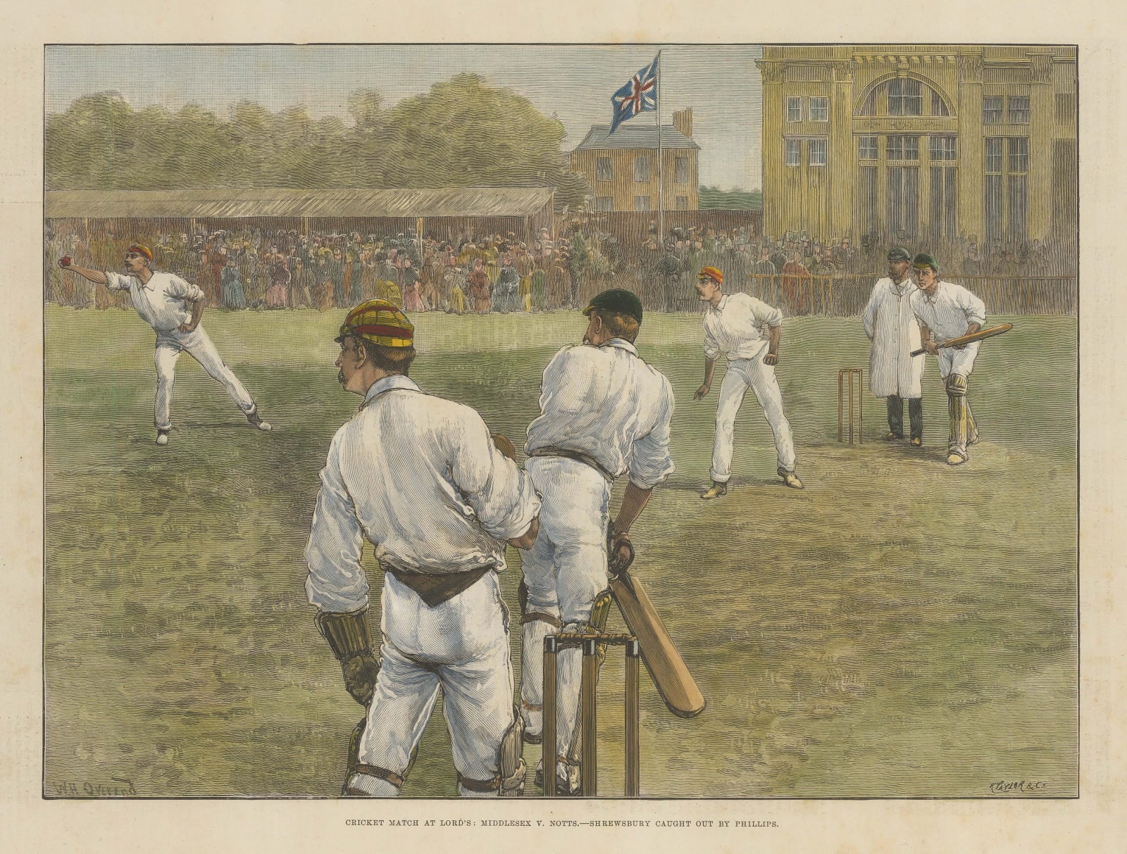 Illustrated London News (ILN), Cricket - Lord's, 1892