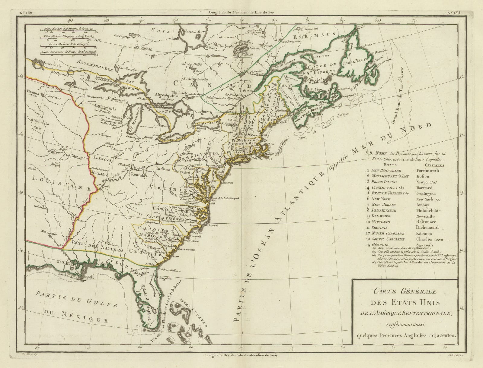 Tardieu, Eastern United States, 1785 c.