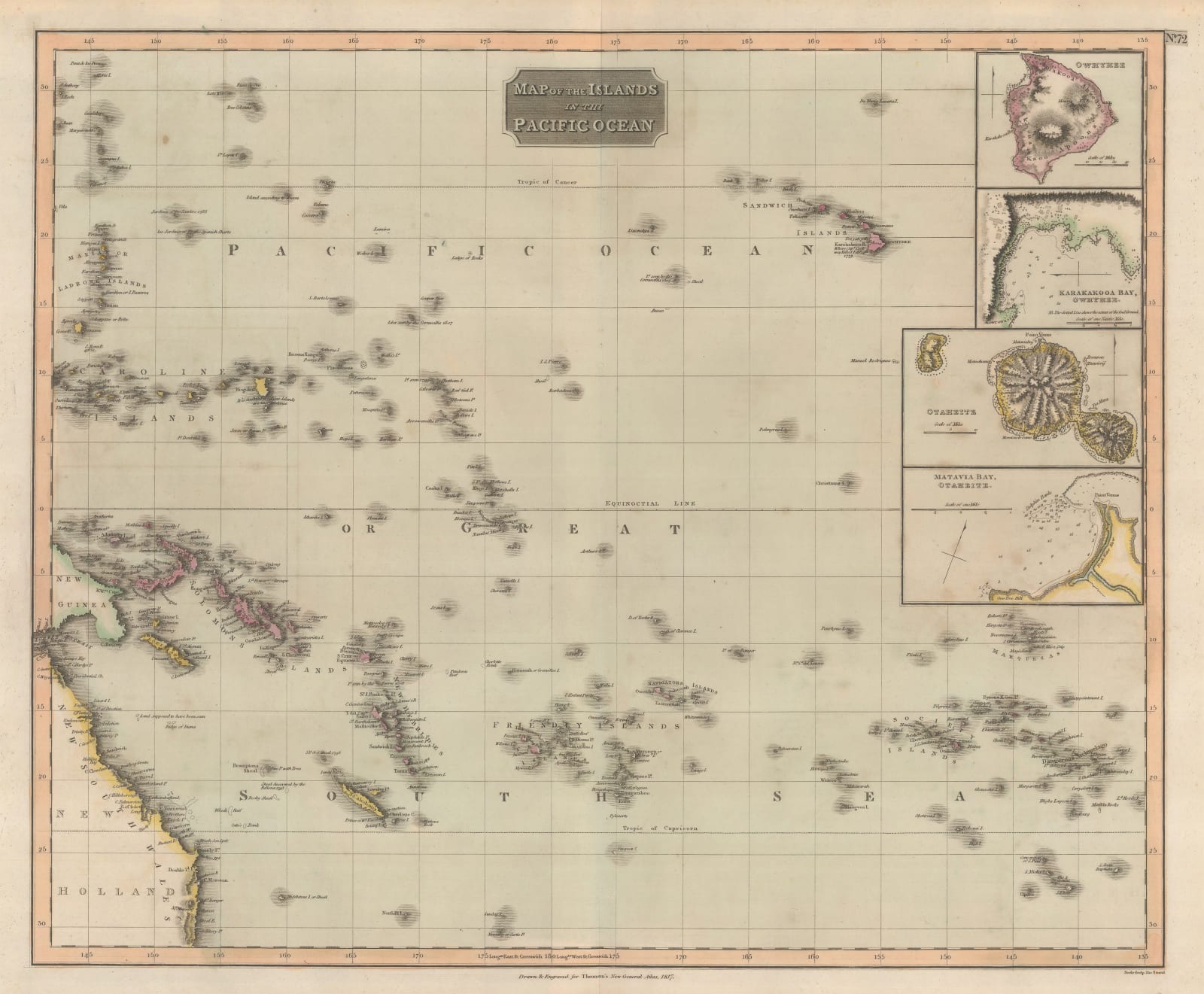 John Thomson, Islands in the Pacific Ocean, 1817