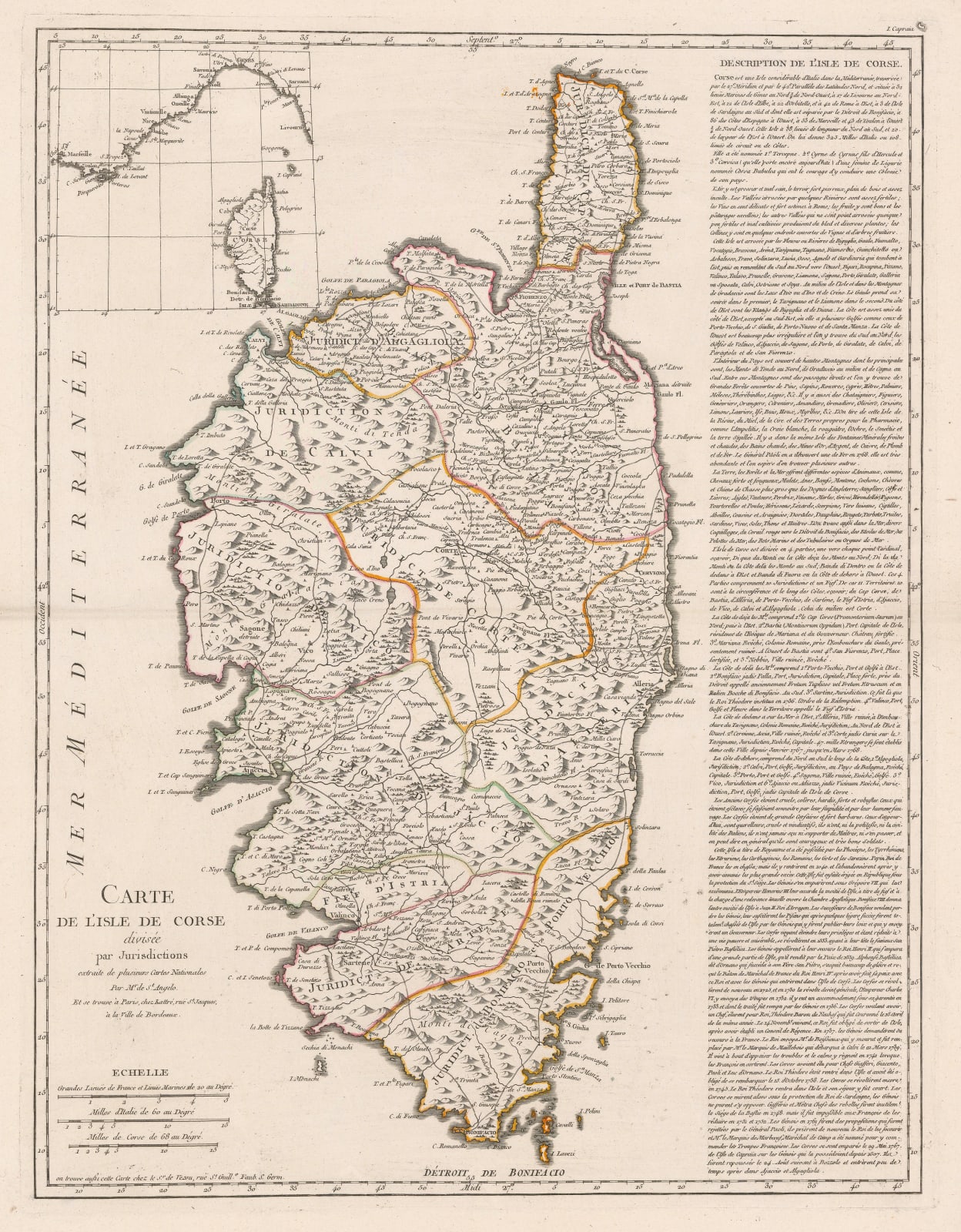 Jean Lattré, Corsica, 1768 (c.)