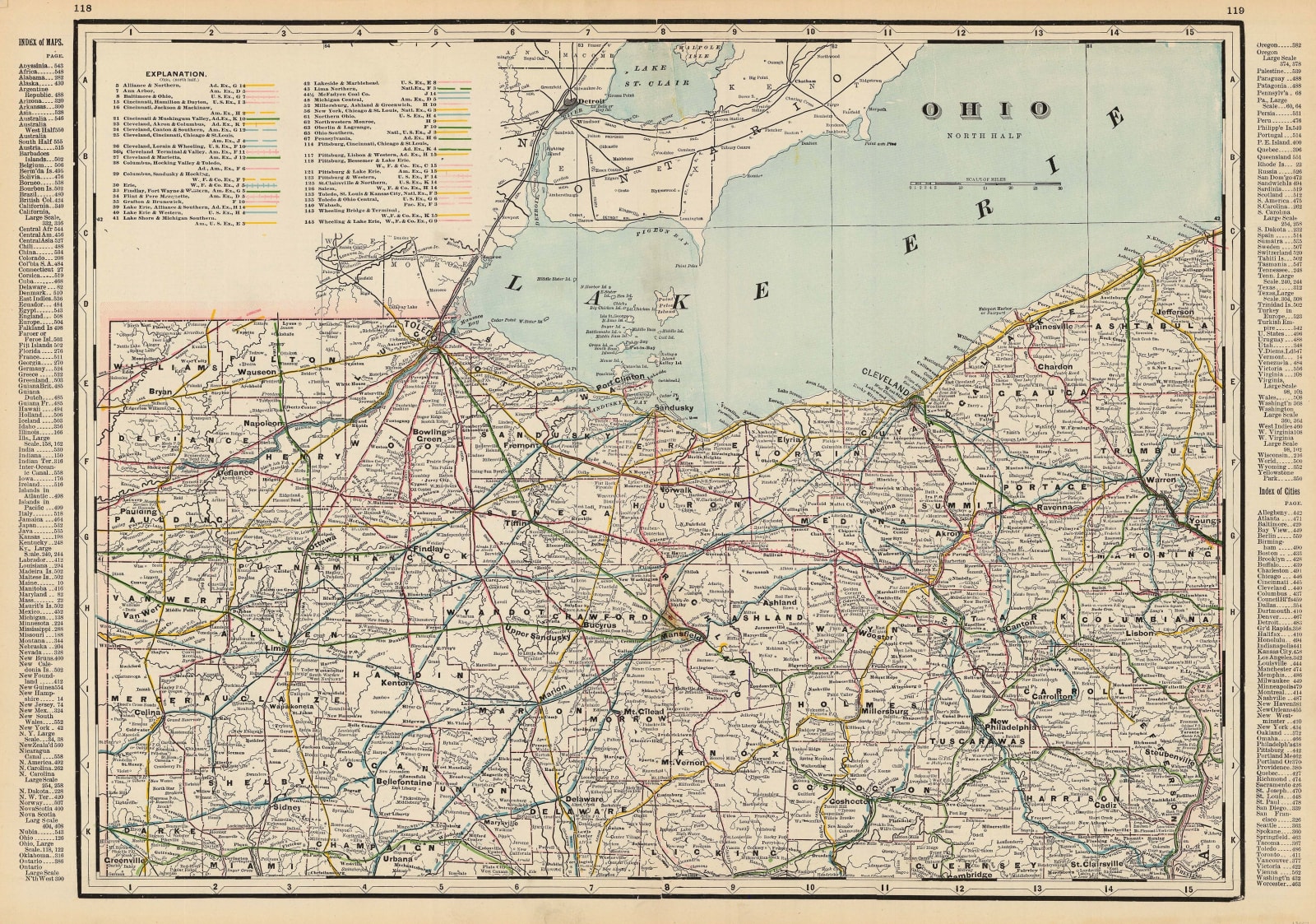 George Cram, Ohio - North half, 1897