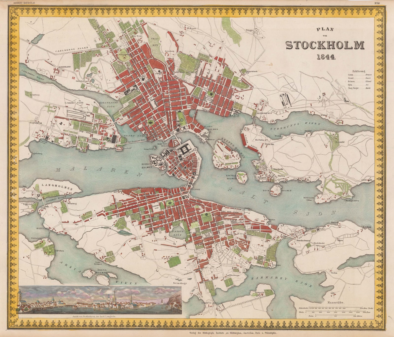 Joseph Meyer, Stockholm, 1844