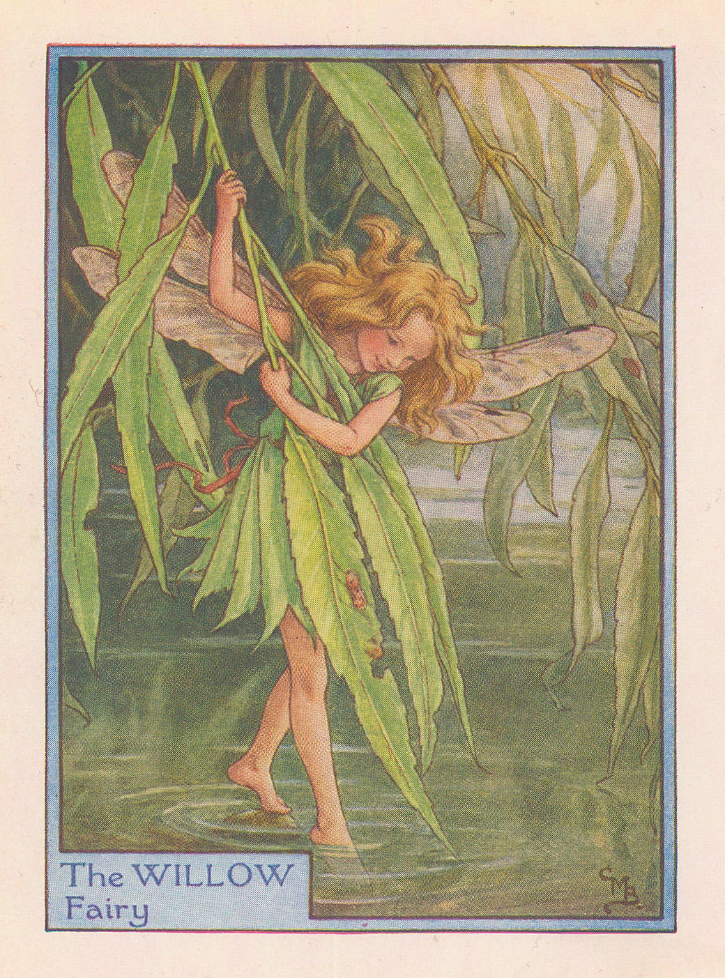 Cicely Mary Barker, Fairies - Willow Fairy, 1940
