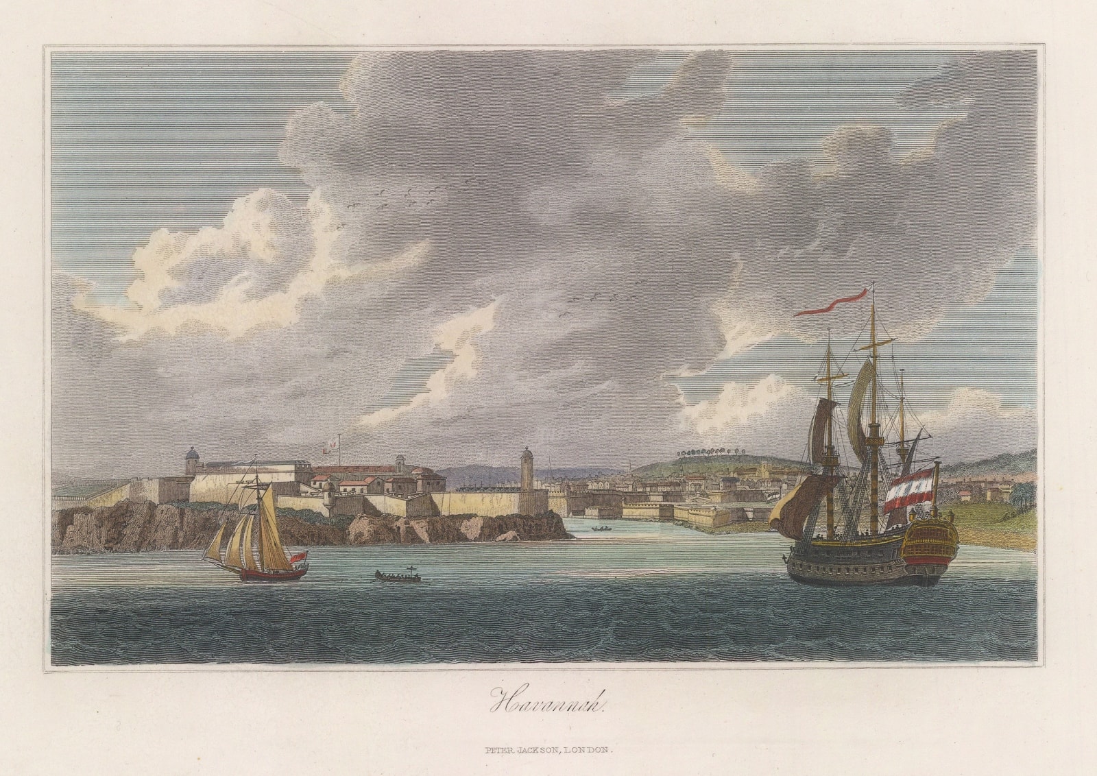 Peter Jackson, Cuba - Havana, 1834 c.