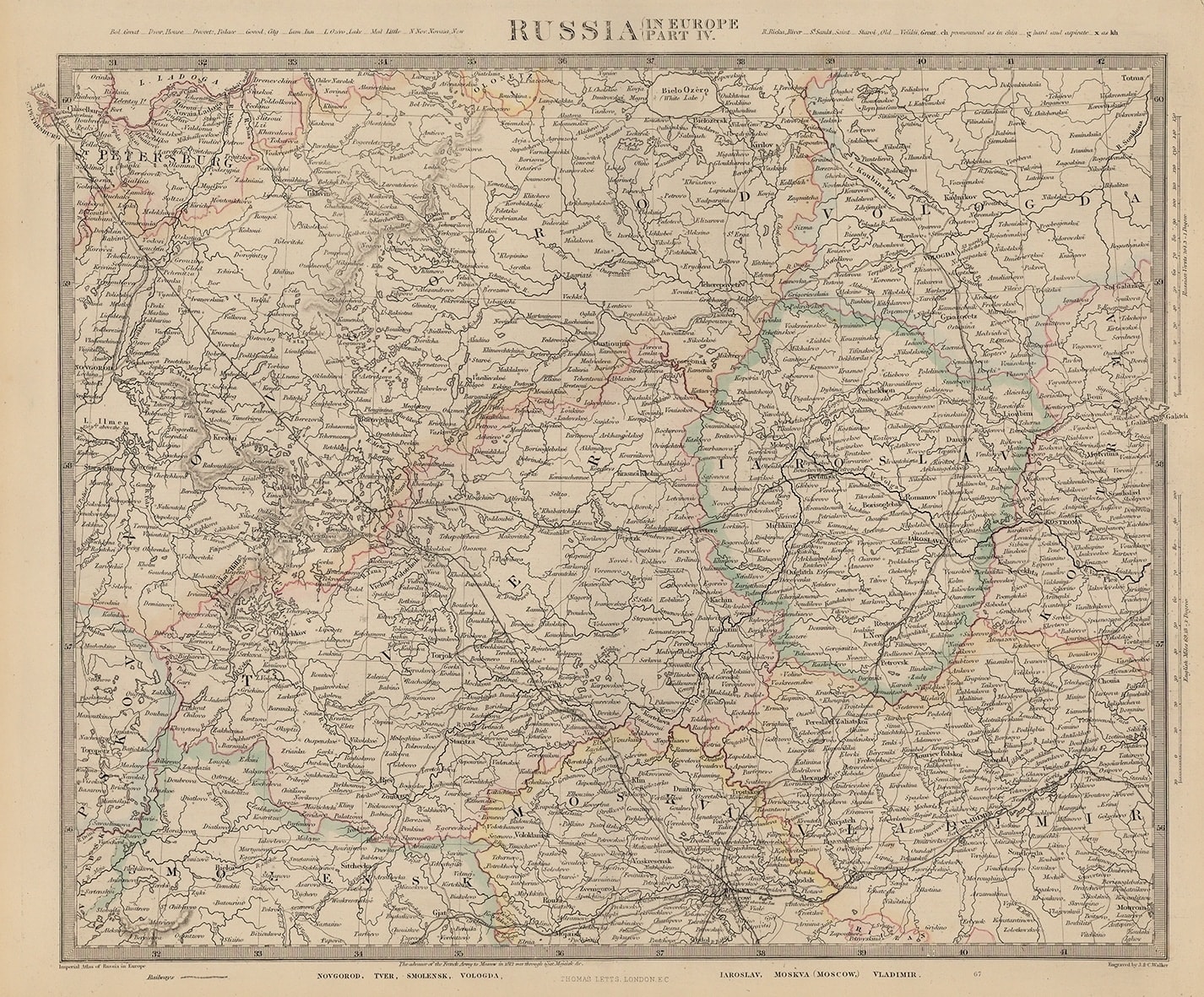 Society for the Diffusion of Useful Knowledge (SDUK), Western Russia from St. Petersburg to Moscow, 1879
