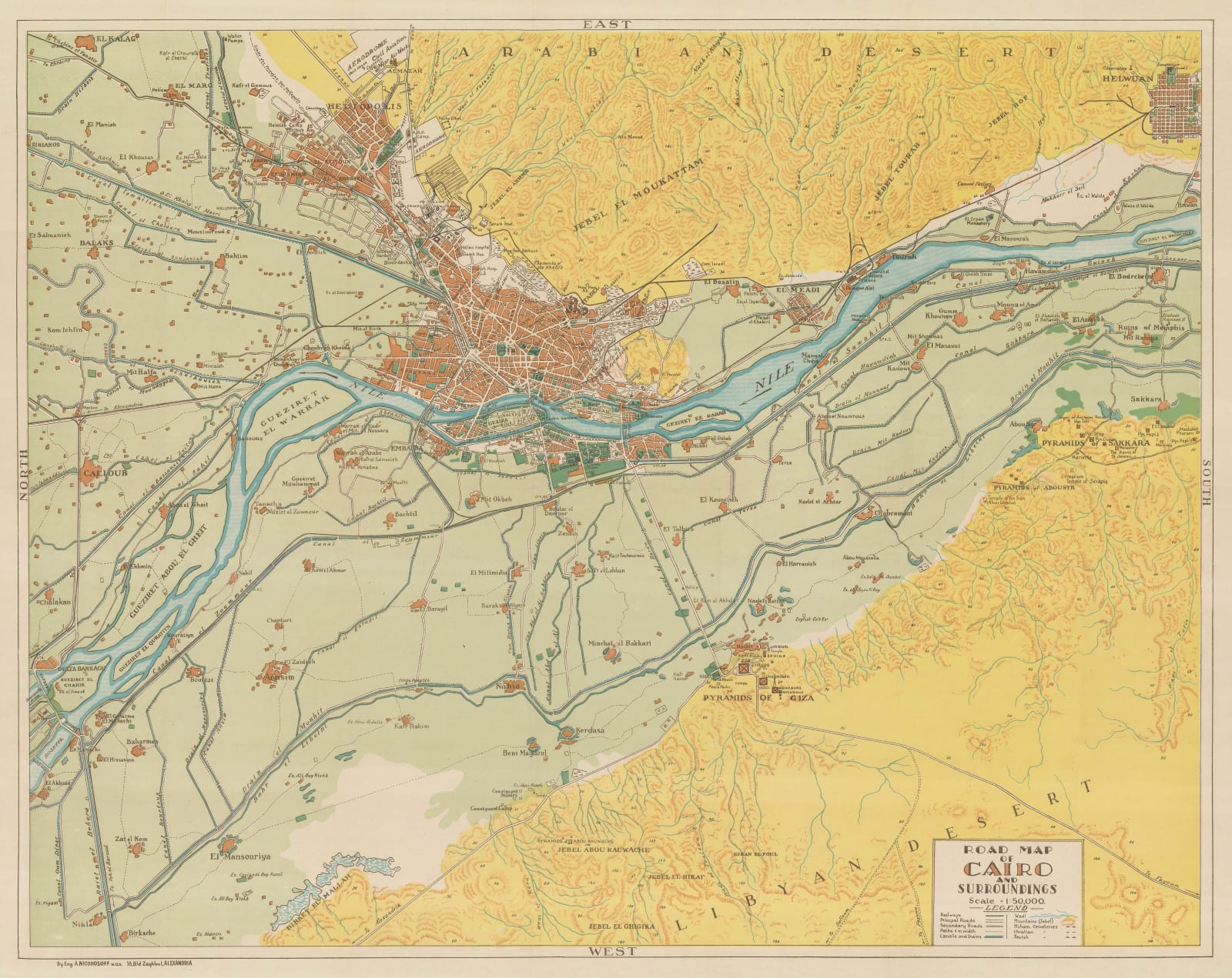 Alexander Nicohosoff, Cairo, 1930 c
