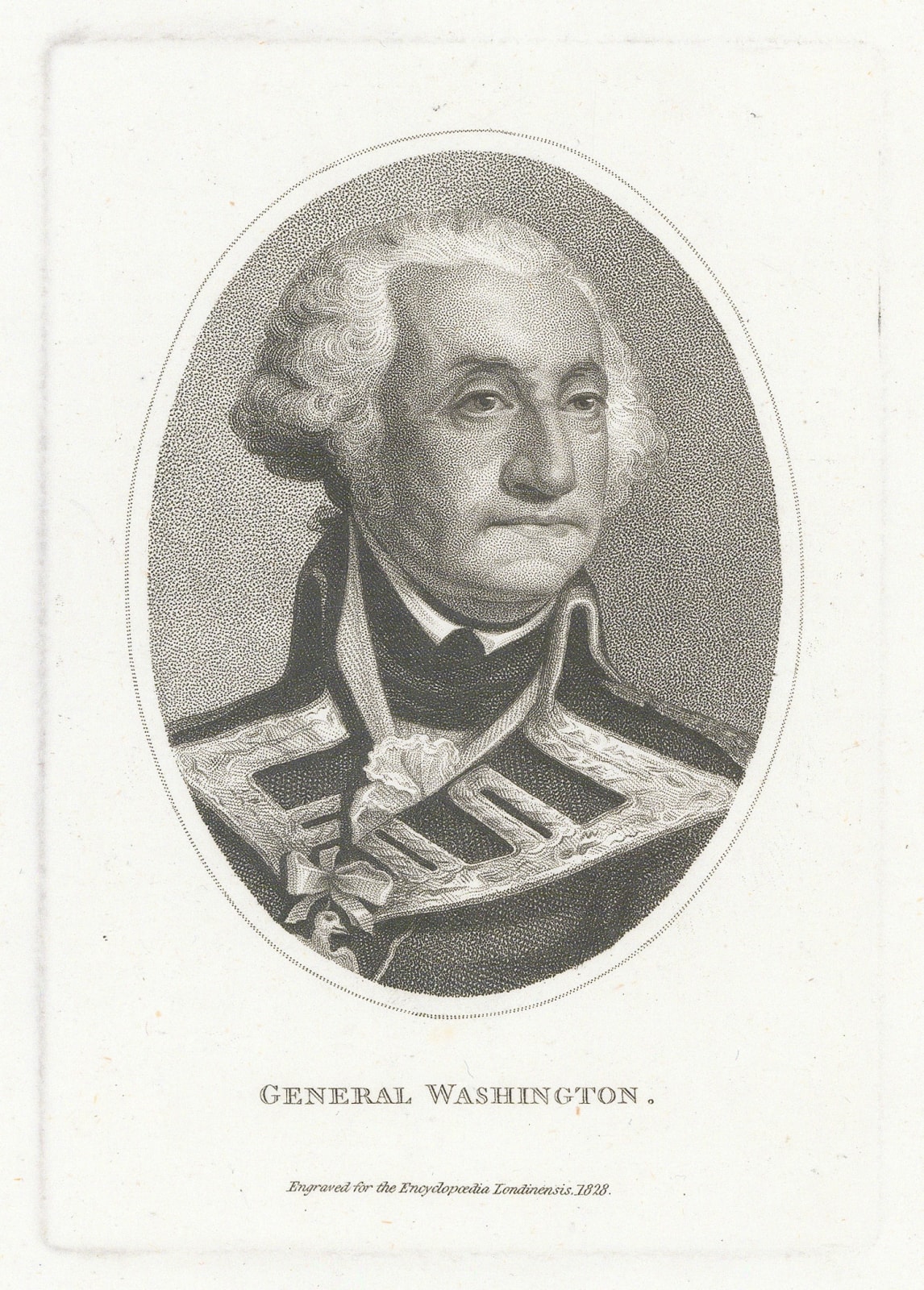 John Wilkes, Portrait - George Washington, 1829