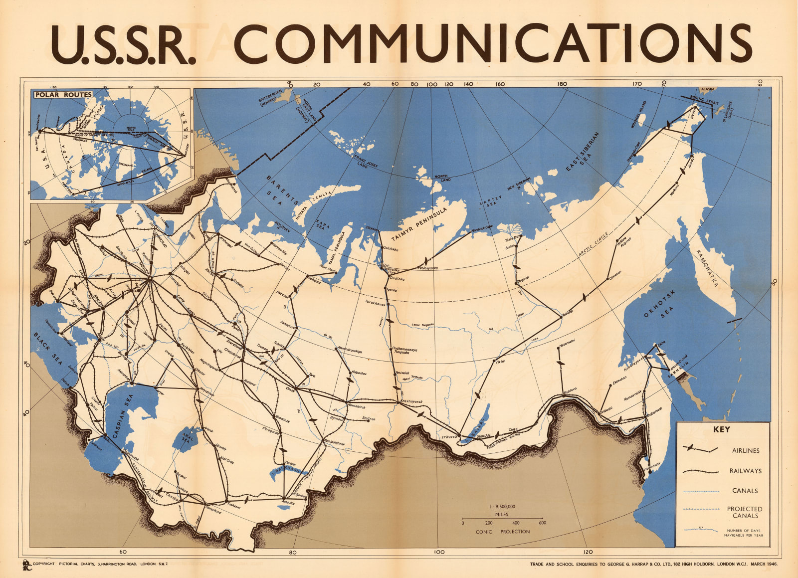 Harrap & Co., Ltd., Soviet Propaganda - USSR Communications, 1946
