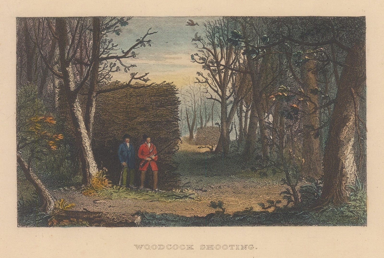 John Thomas Wood, Shooting - Woodcock Shooting, 1850 c.