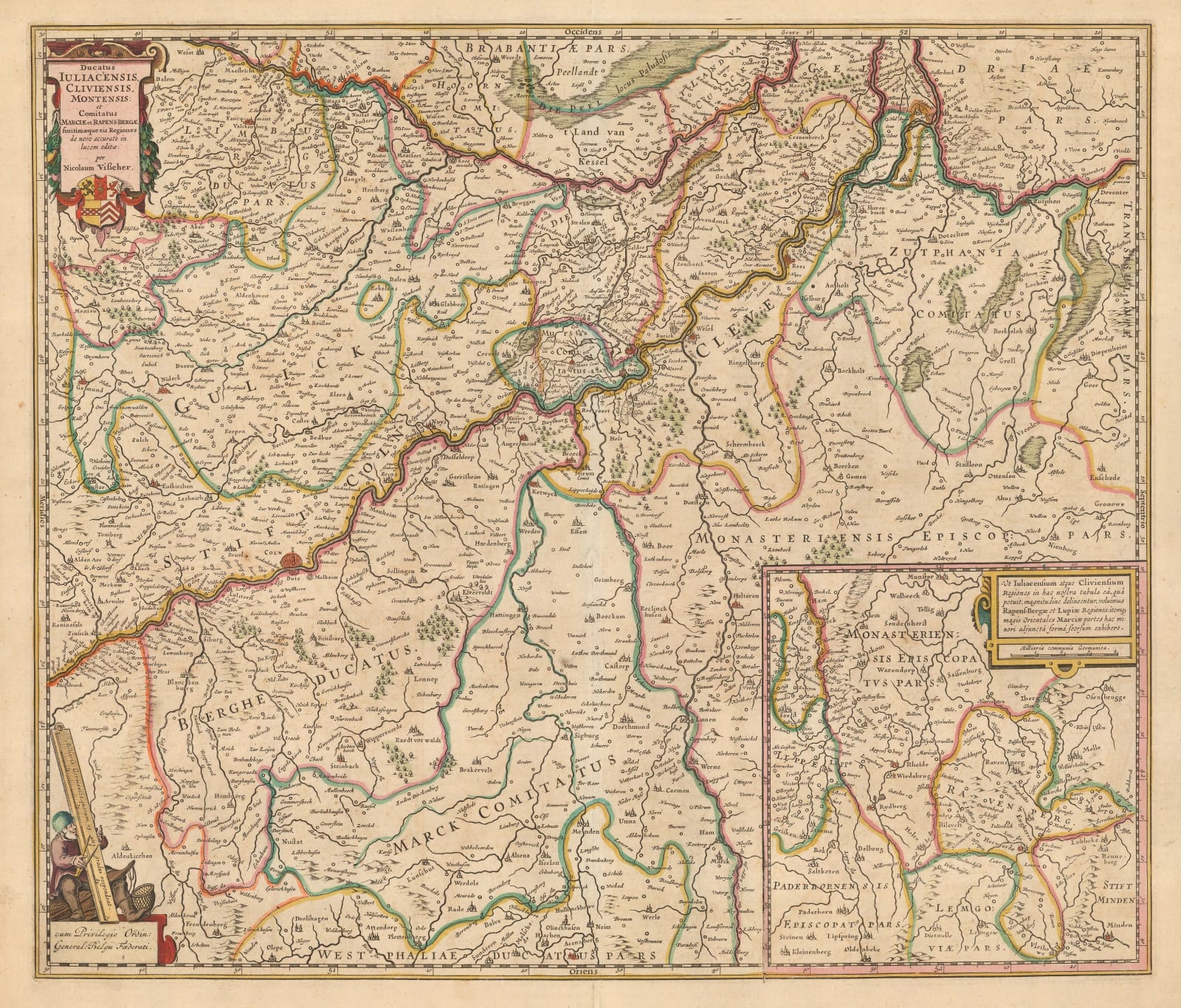 C. & N. Visscher, Cleve, 1680 c.