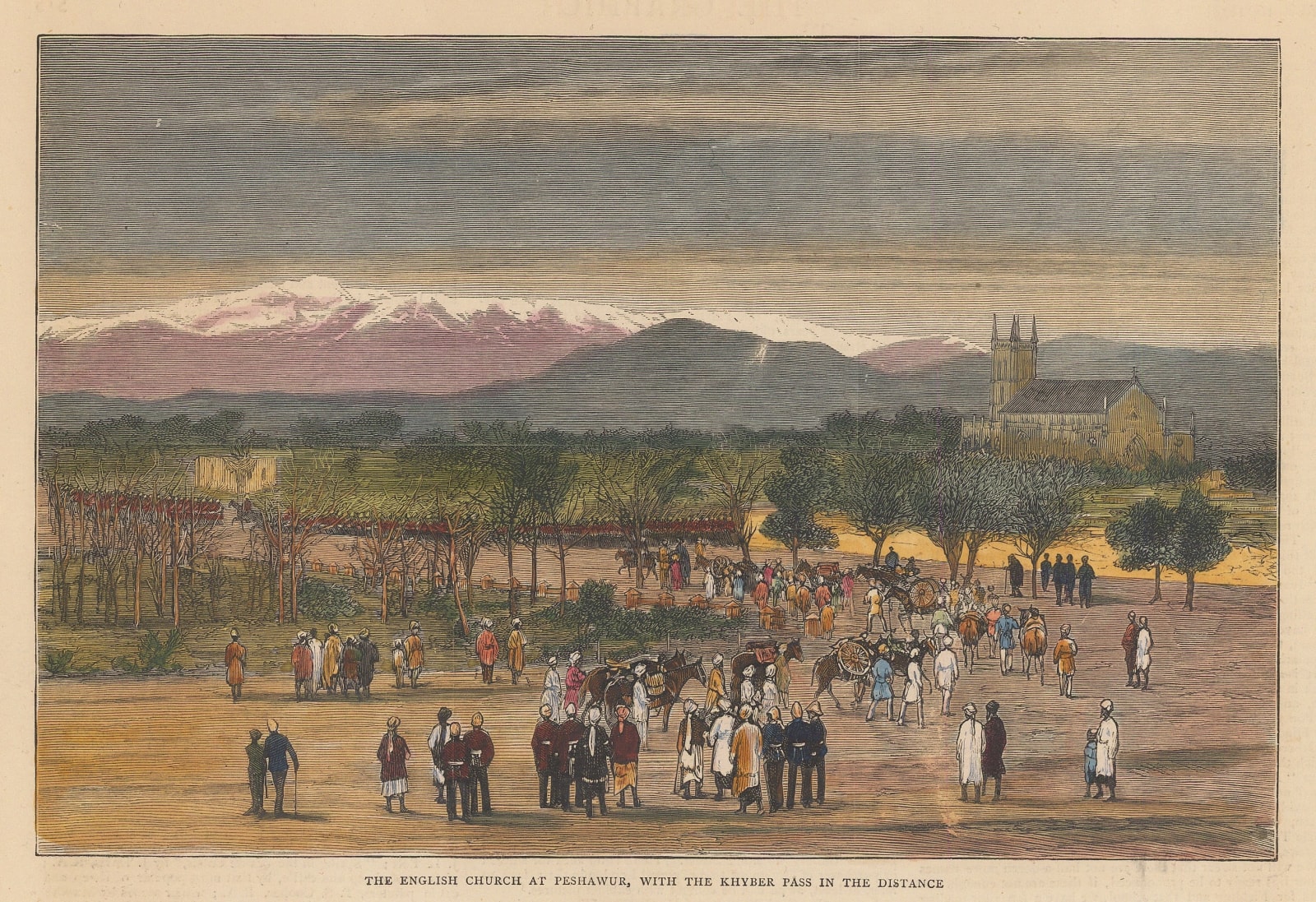 The Graphic Magazine, Pakistan - Peshawur, 1878