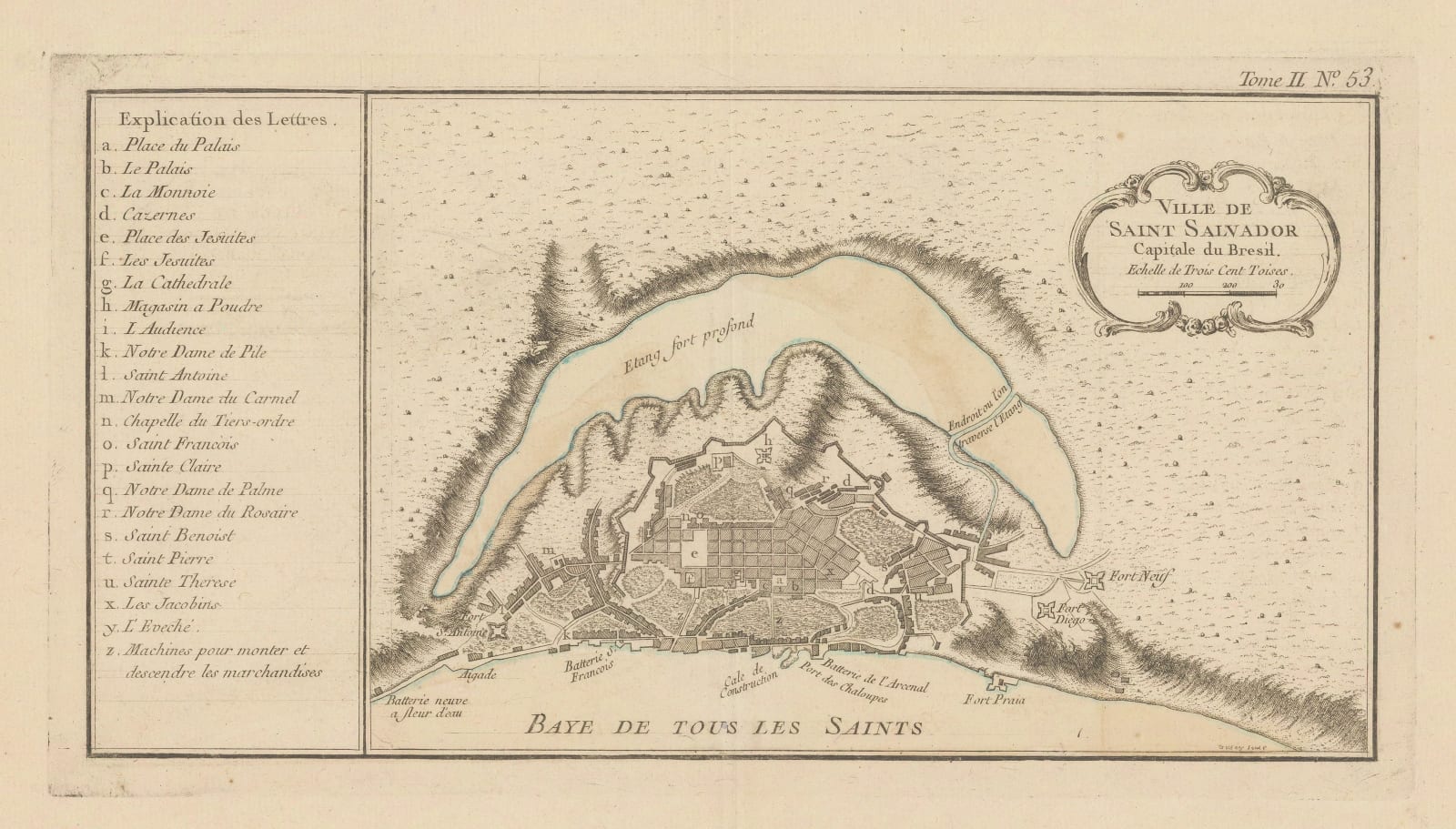 Jacques-Nicolas Bellin, Salvador, 1764