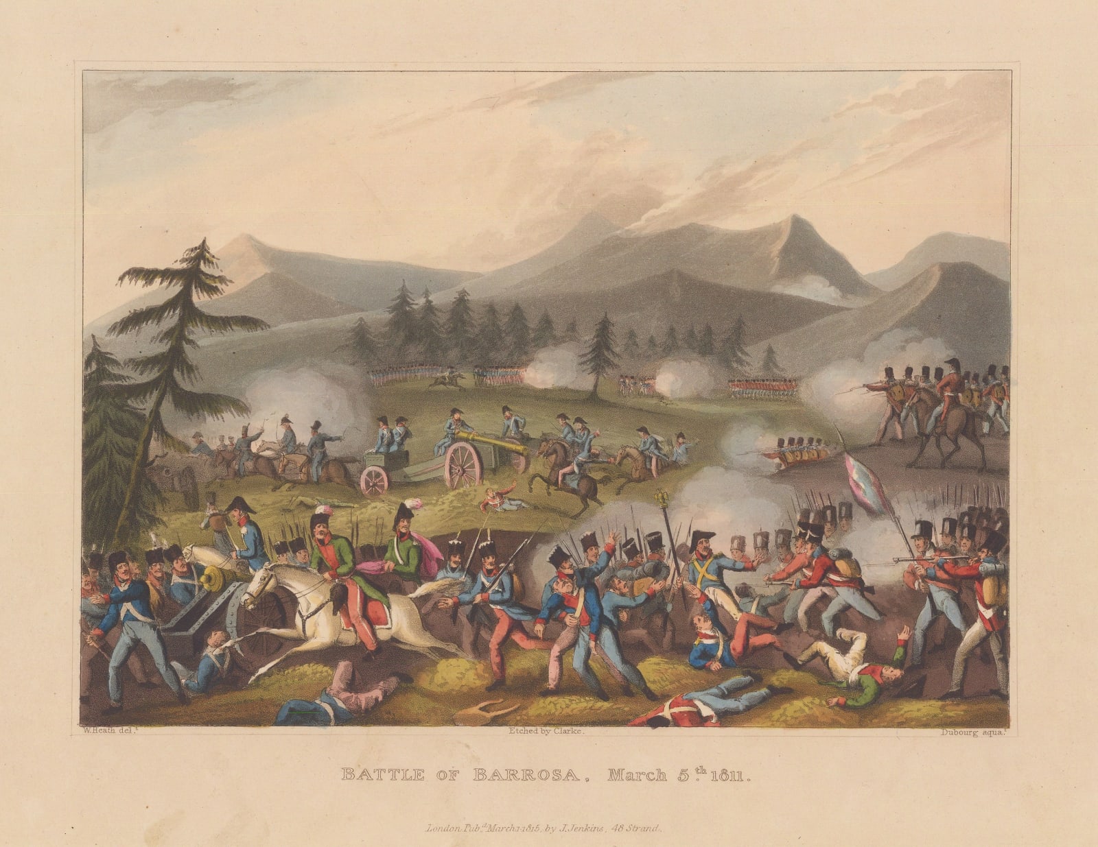 James Jenkins, Battle of Barossa, 1811, 1815