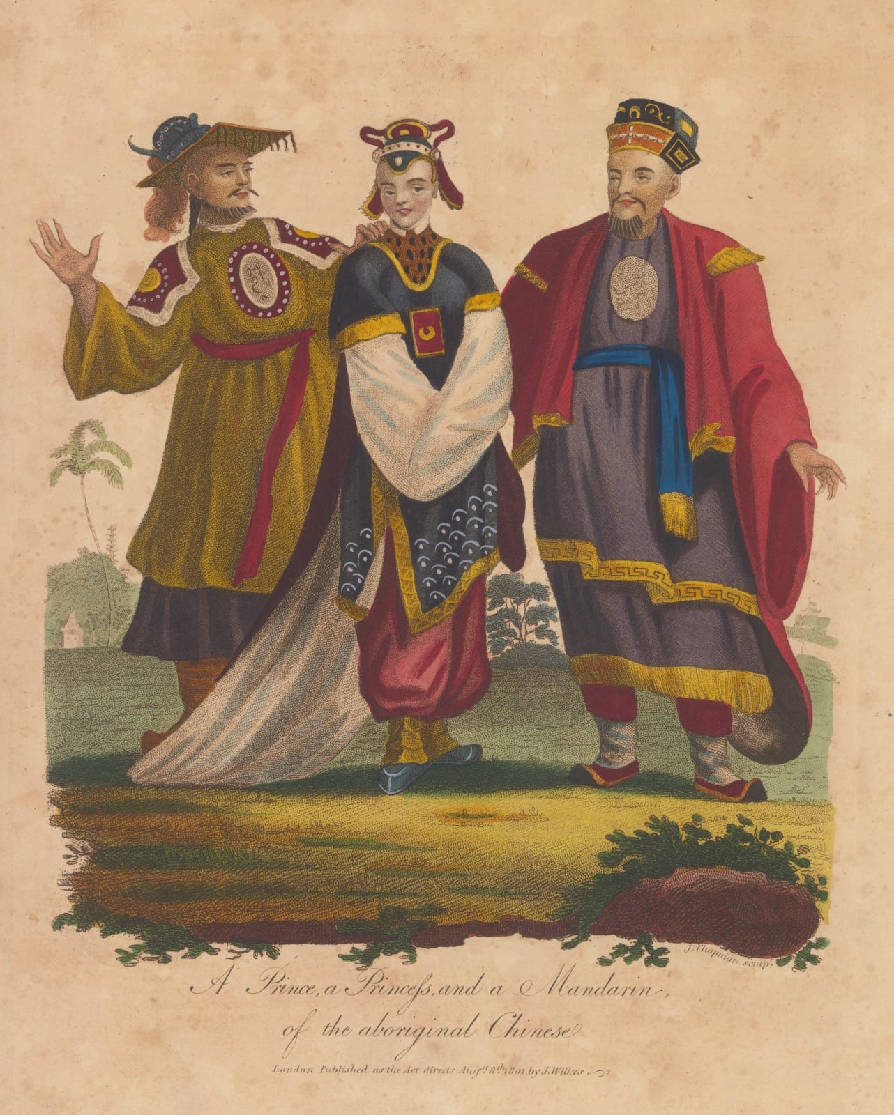 John Wilkes, China - Chinese Aristocrats, 1810