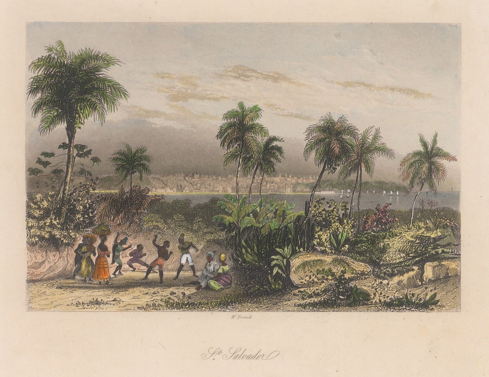 W. French, El Salvador - San Salvador, 1840 c.