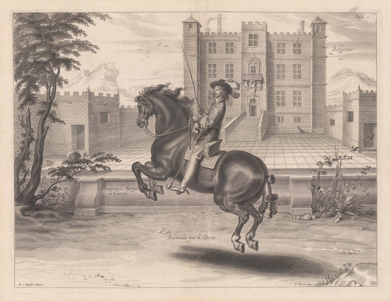 William Cavendish (Duke of Newcastle), Horses - Dressage, 1743