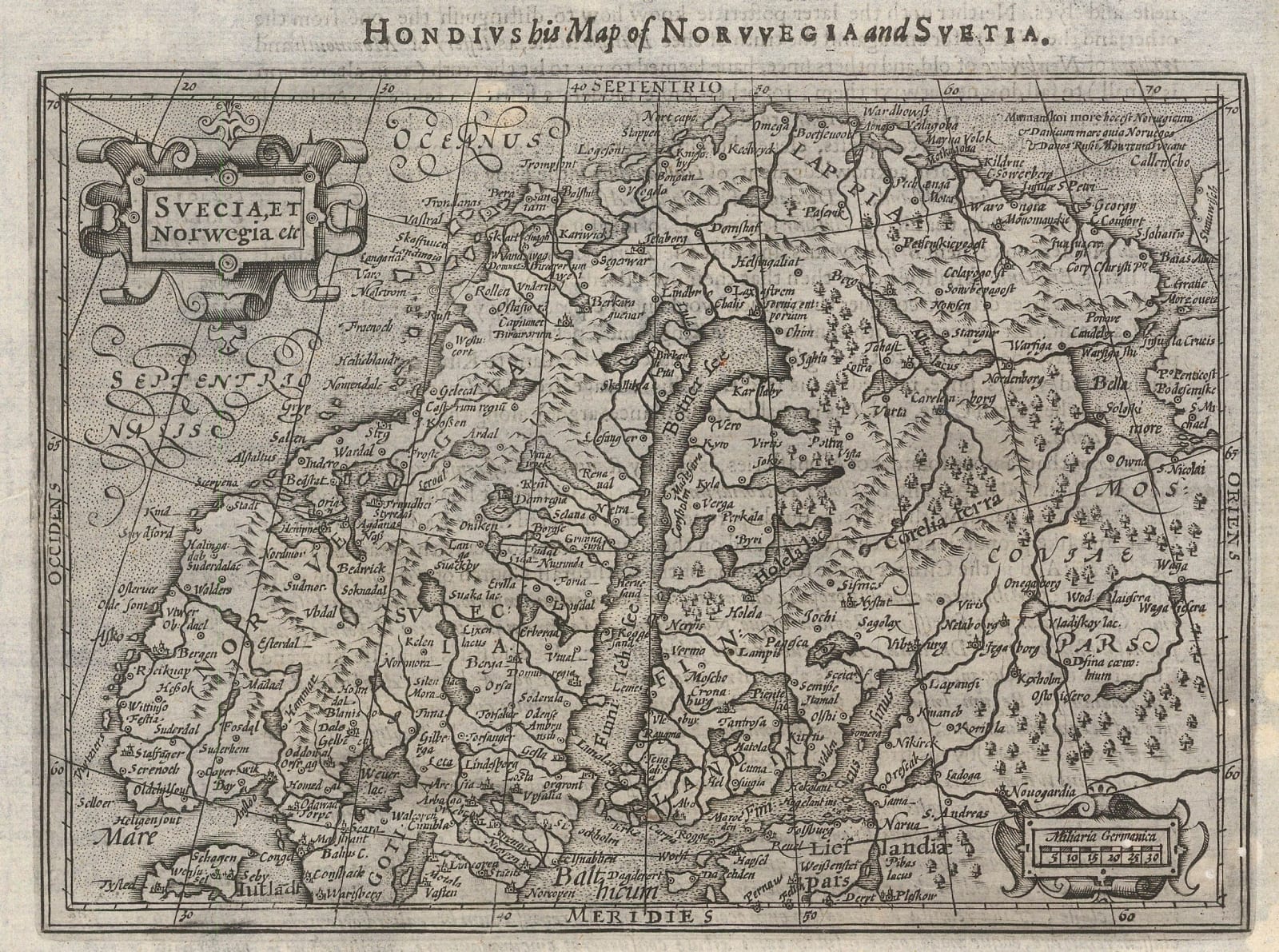 Samuel Purchas, Sweden, Norway & Finland, 1625