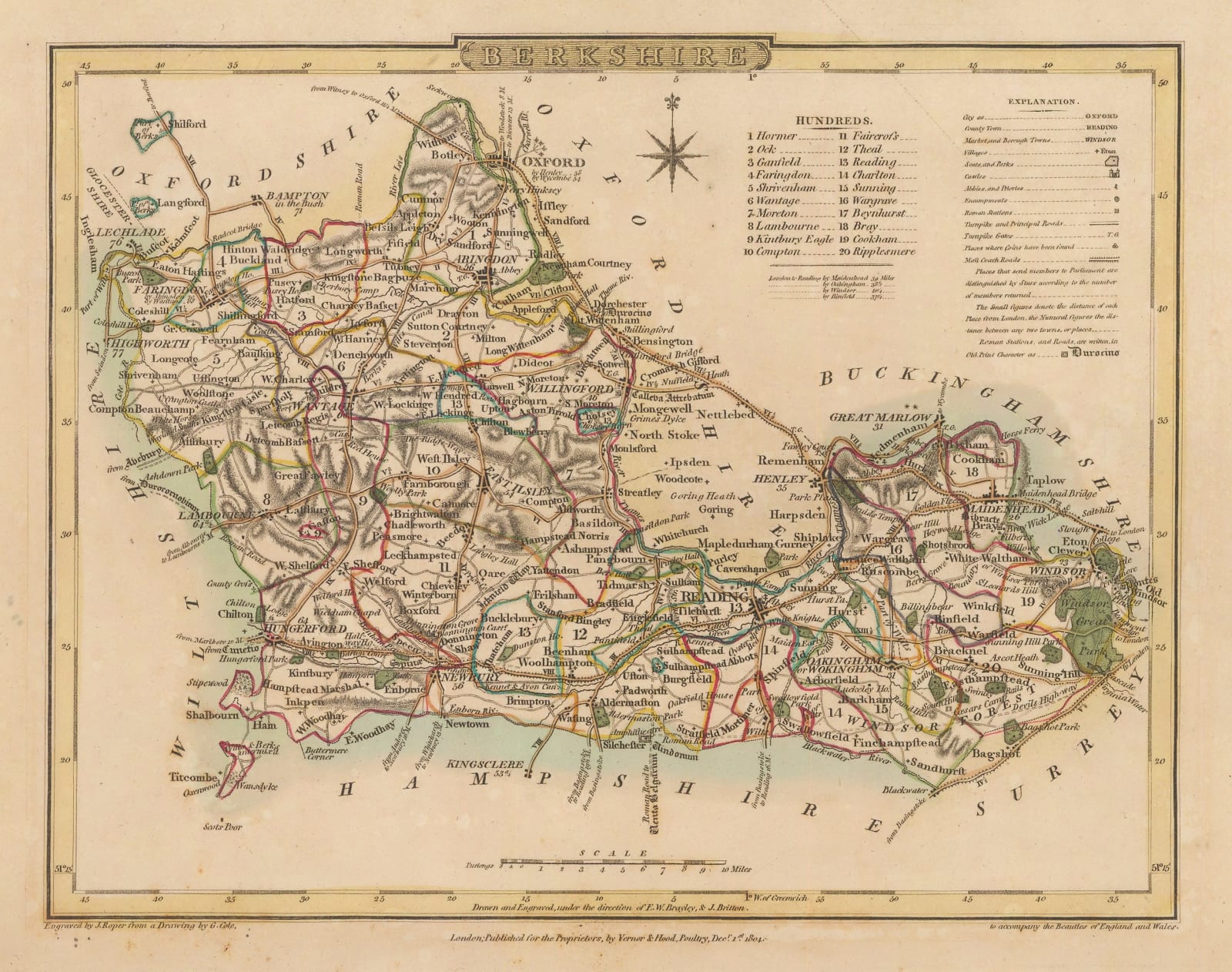 Cole & Roper, Berkshire, 1804