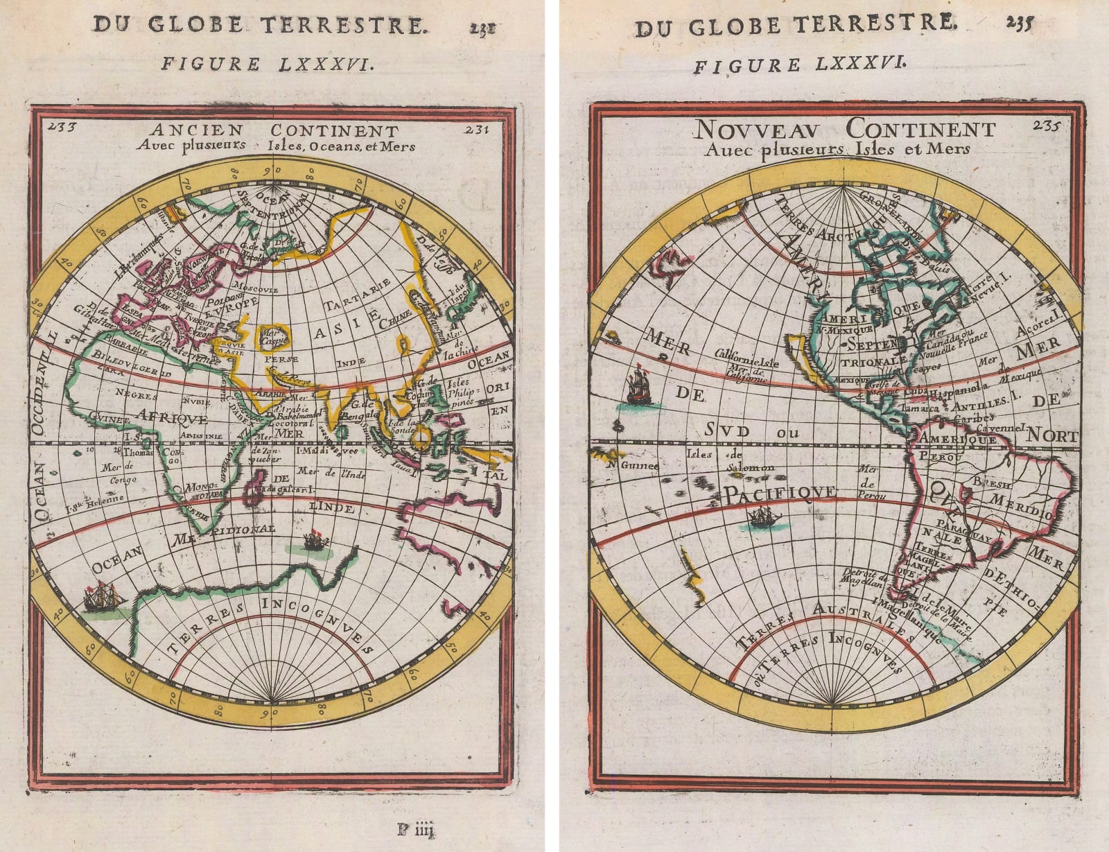Alain Manesson Mallet, Du Globe Terrestre, 1683