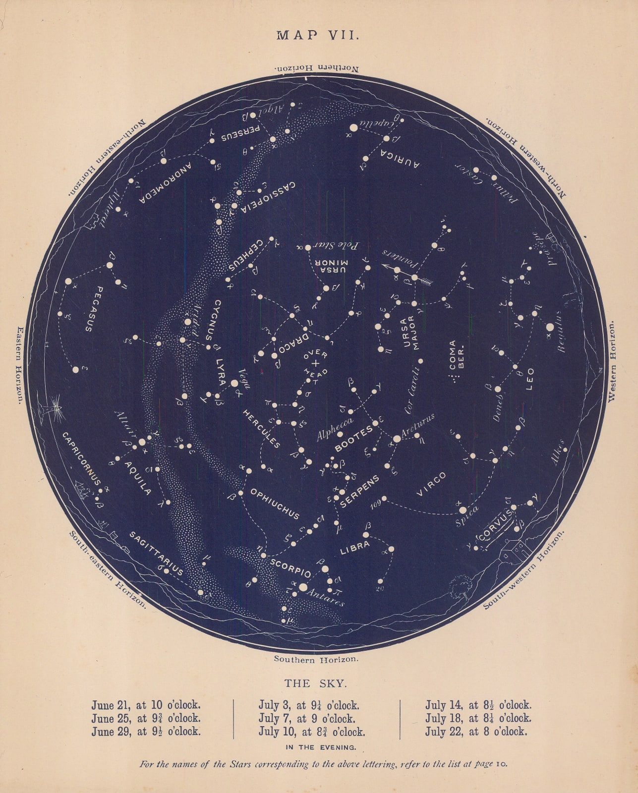 Richard Anthony Proctor, Stars for June & July, 1901