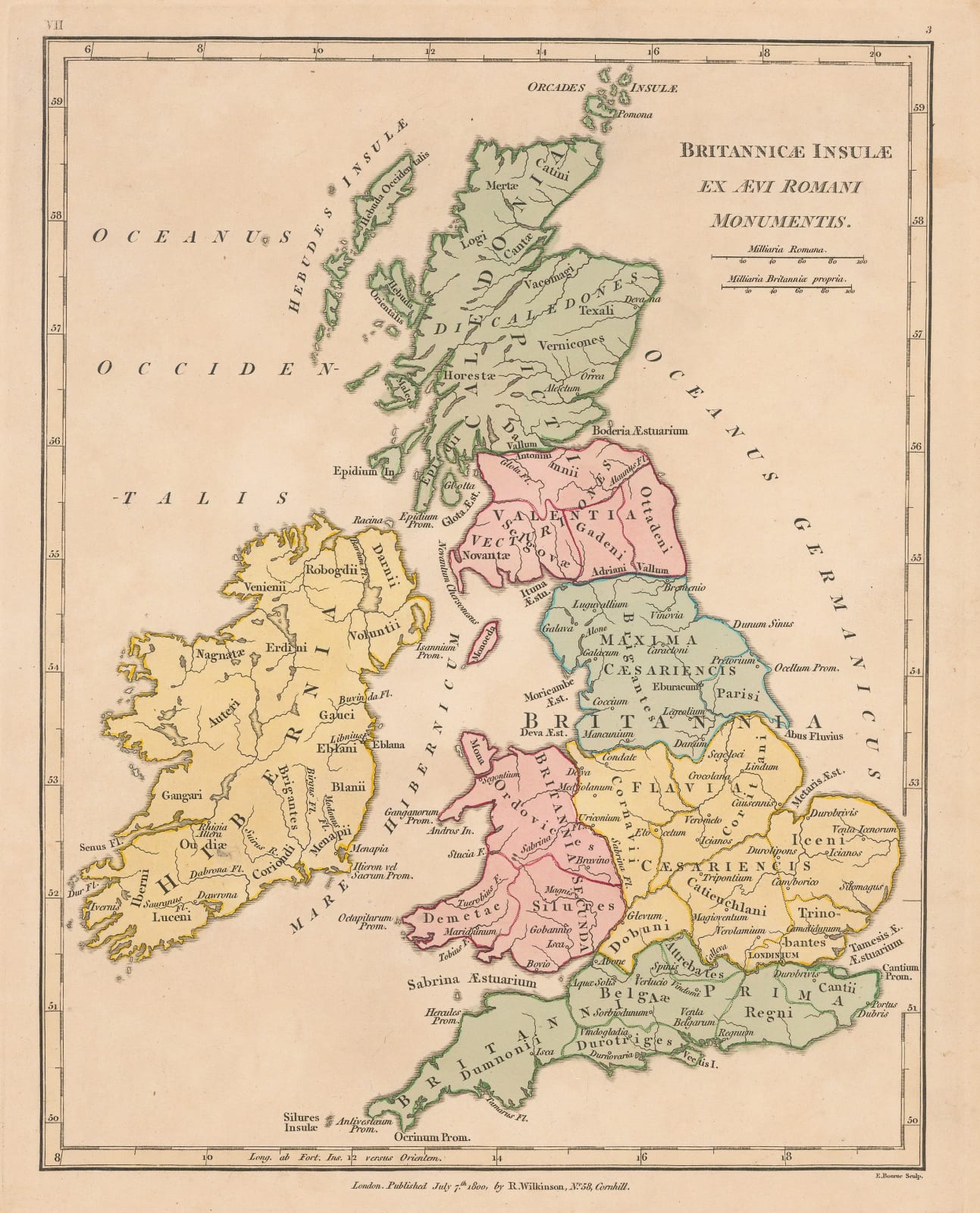 Robert Wilkinson, Roman Britain, 1800