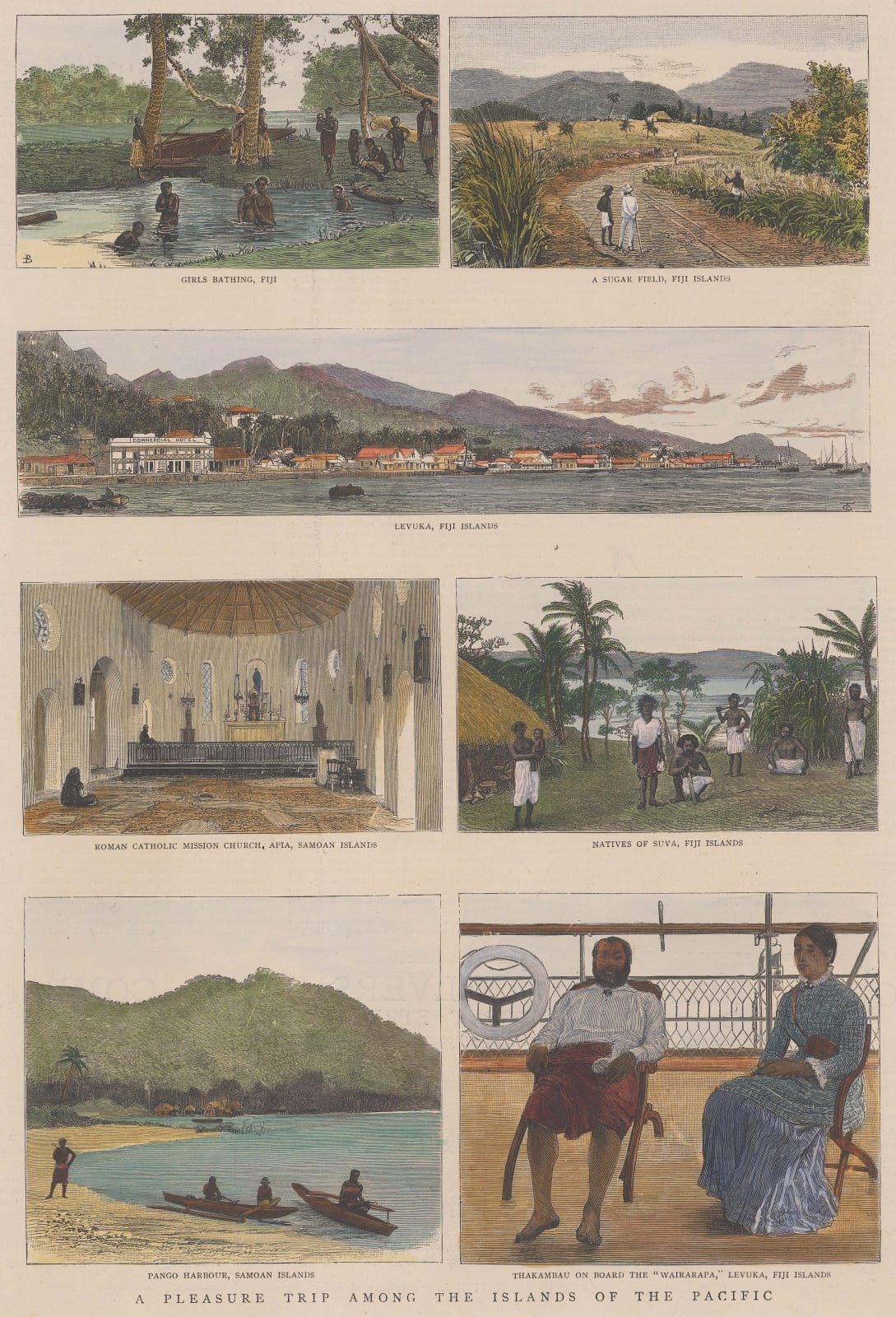 The Graphic Magazine, Fiji - Fiji and Samoan Islands, 1885