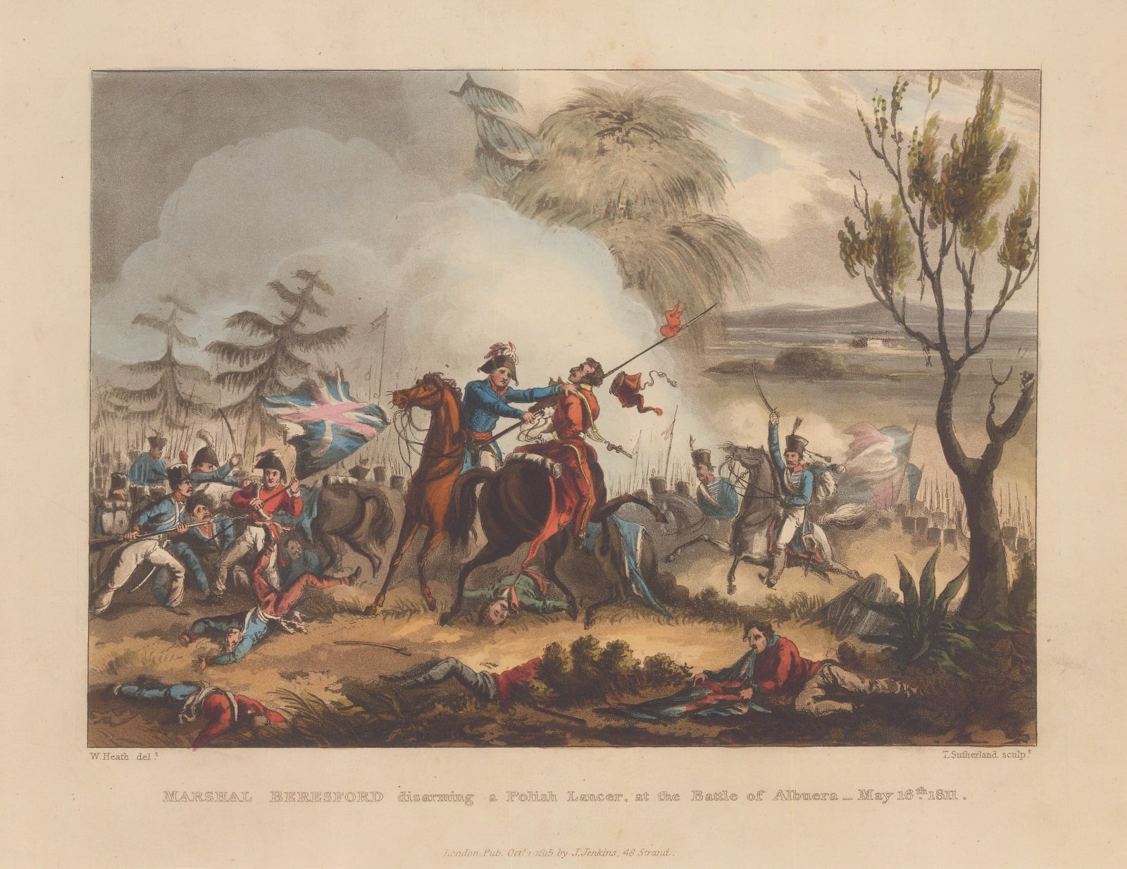 James Jenkins, British Army - Battle of Albuera, 1815