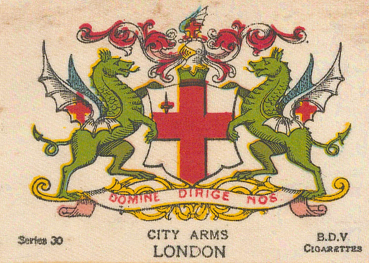 BDV Cigarettes, Arms - City of London Arms