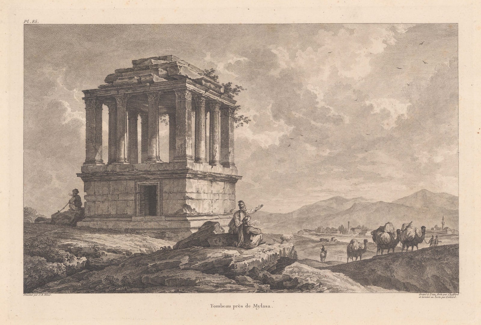 Count Marie-Gabriel de Choiseul-Gouffier, Turkey - Mylasa, 1782