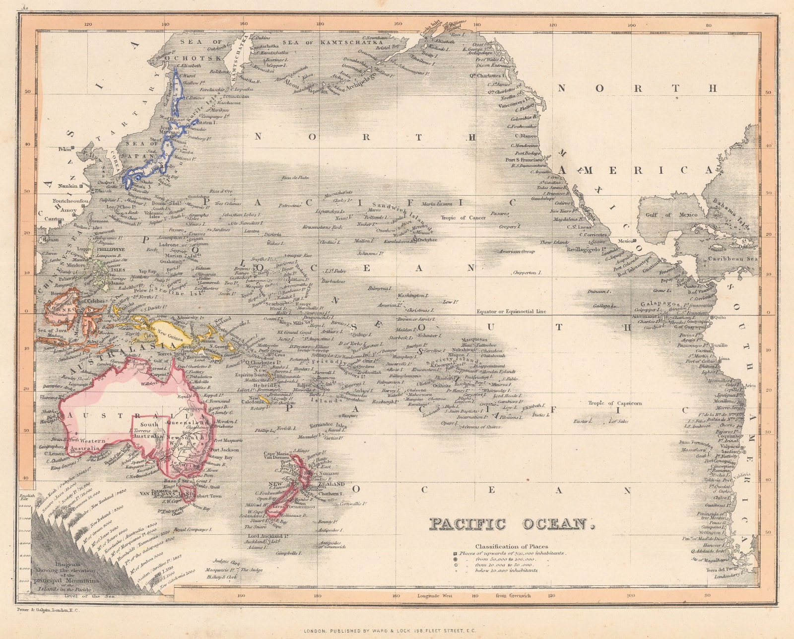 John Dower, Pacific Ocean, 1871